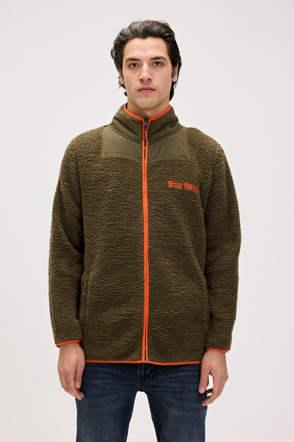 GALVIN FULL ZIP PLUS PLUSH KHAKI  ERKEK OUTERWEAR GALVIN FULL ZIP PLUSGALVIN FULL ZIP PLUS