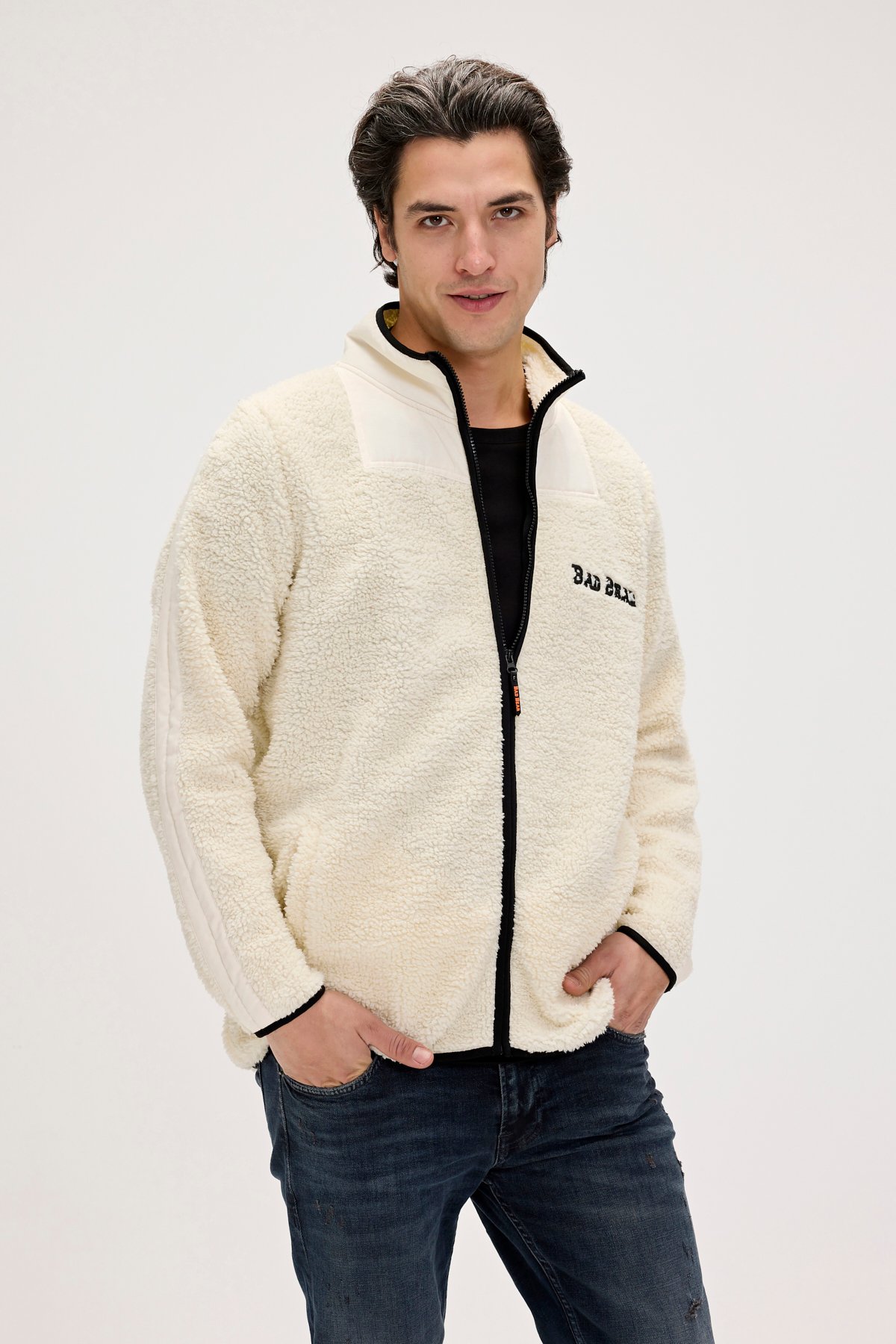 GALVIN FULL ZIP PLUS PLUSH OFF-WHITE  ERKEK OUTERWEAR GALVIN FULL ZIP PLUSGALVIN FULL ZIP PLUS
