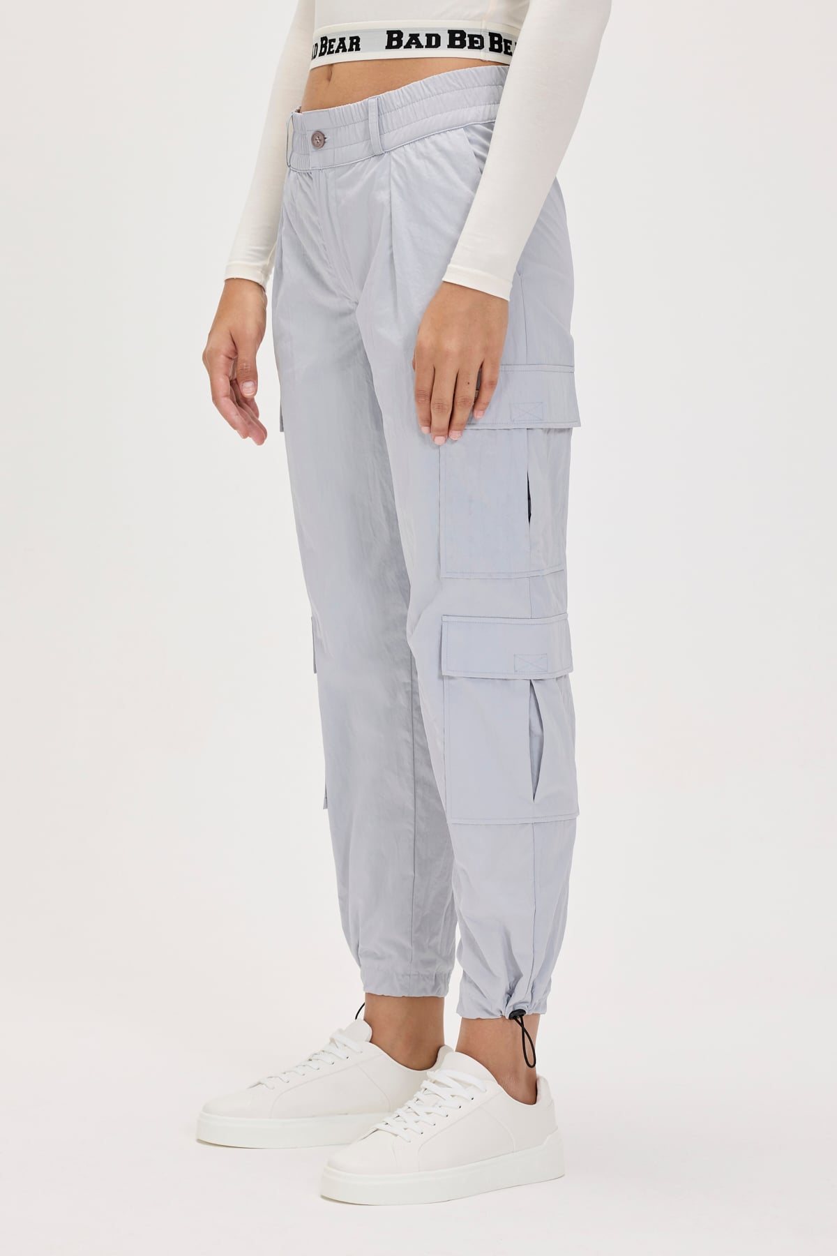 GEMMA PANTS CARGO PANTS SMOKE  KADIN PANTS GEMMA PANTSGEMMA PANTS