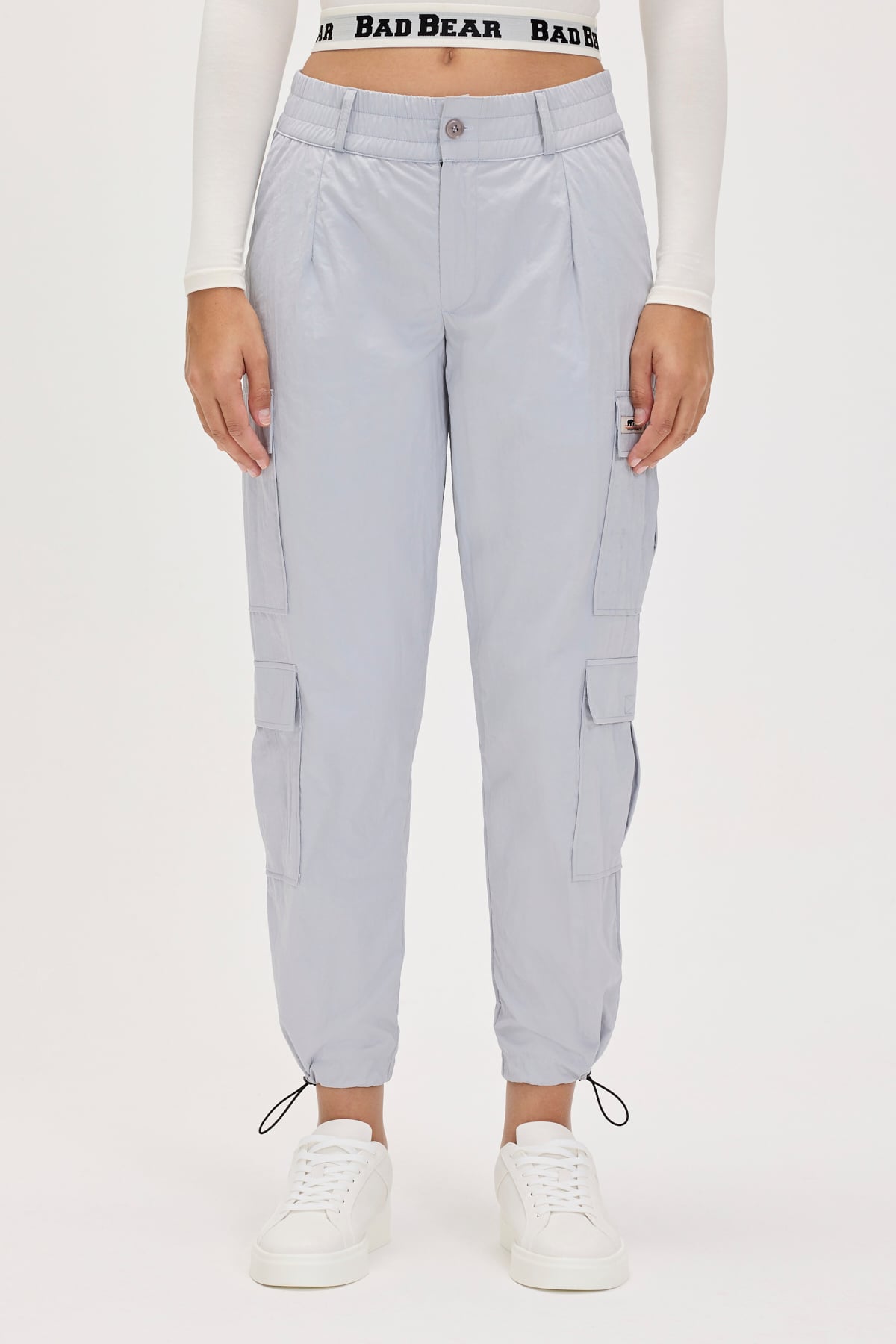 GEMMA PANTS CARGO PANTS SMOKE  KADIN PANTS GEMMA PANTSGEMMA PANTS