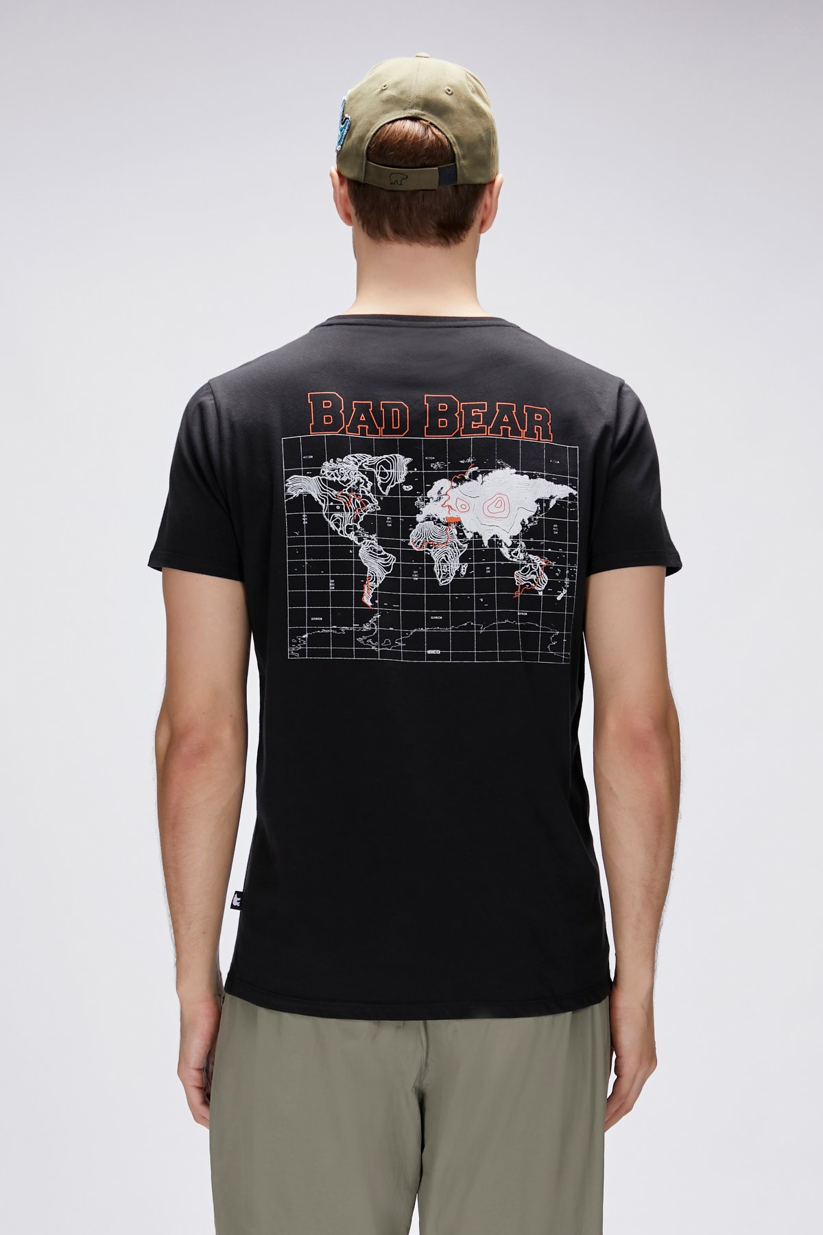 Gerald Siyah Erkek Baskılı Tişört