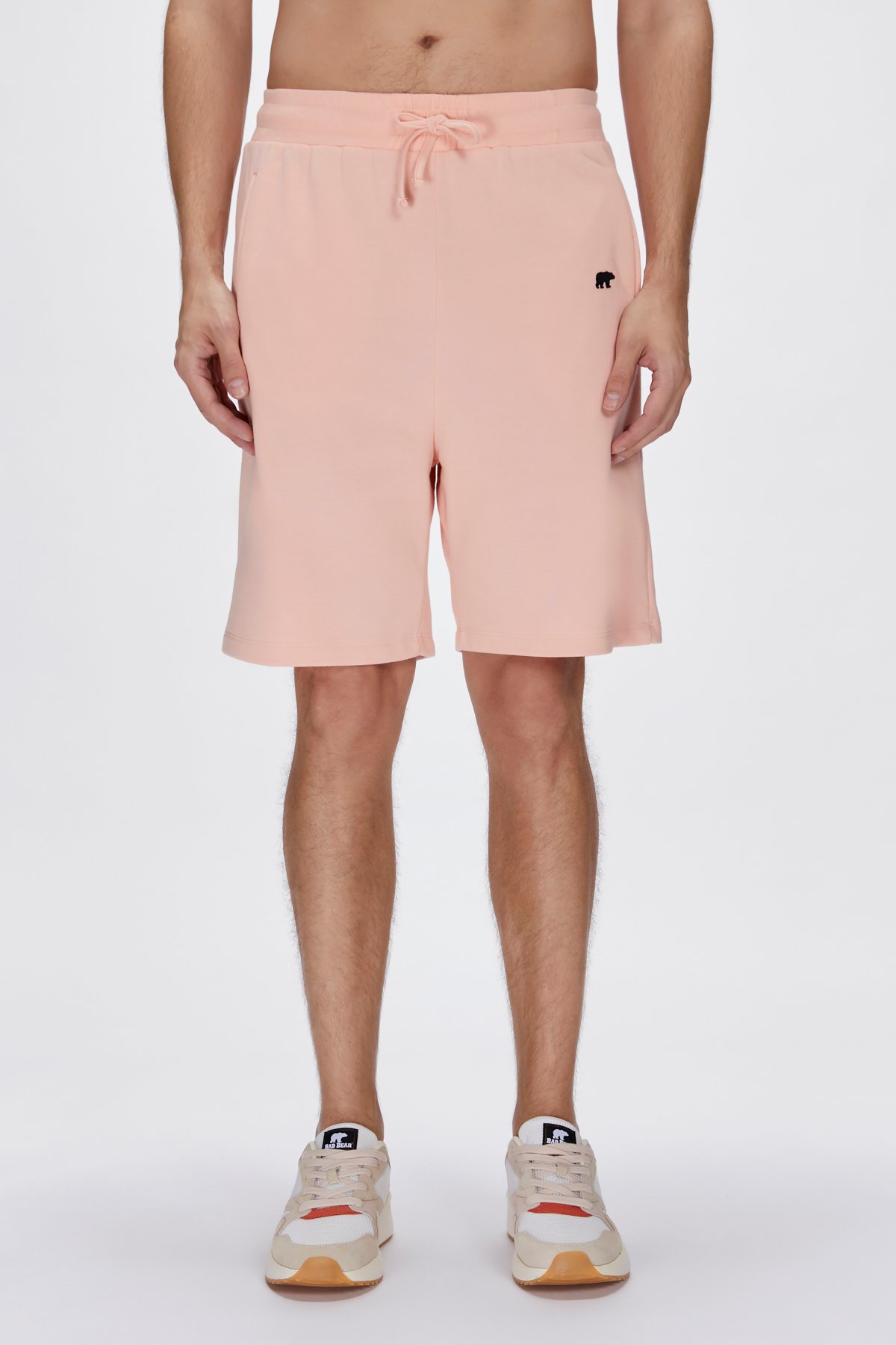 Gian Sweatshorts Pembe Erkek Şort