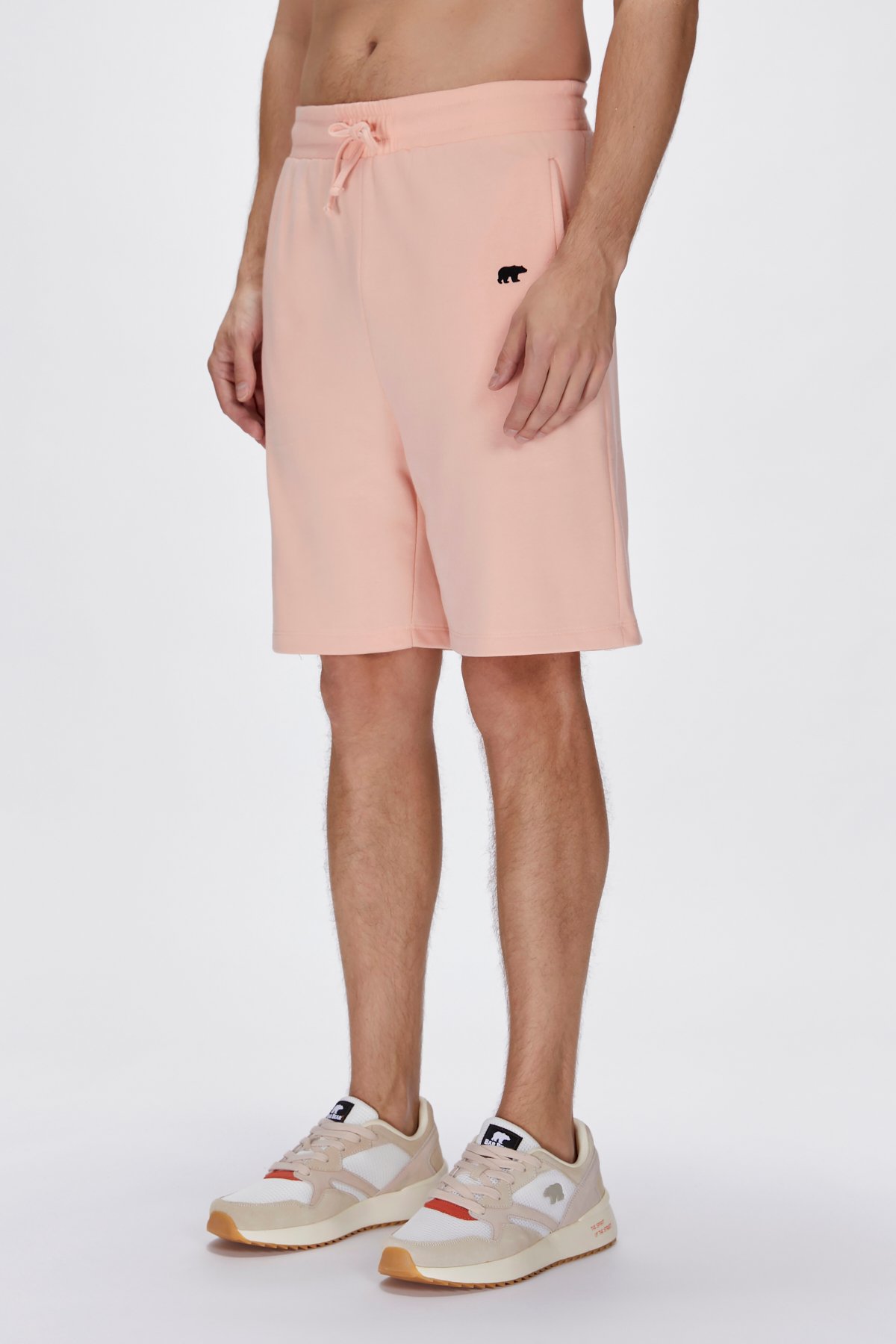Gian Sweatshorts Pembe Erkek Şort