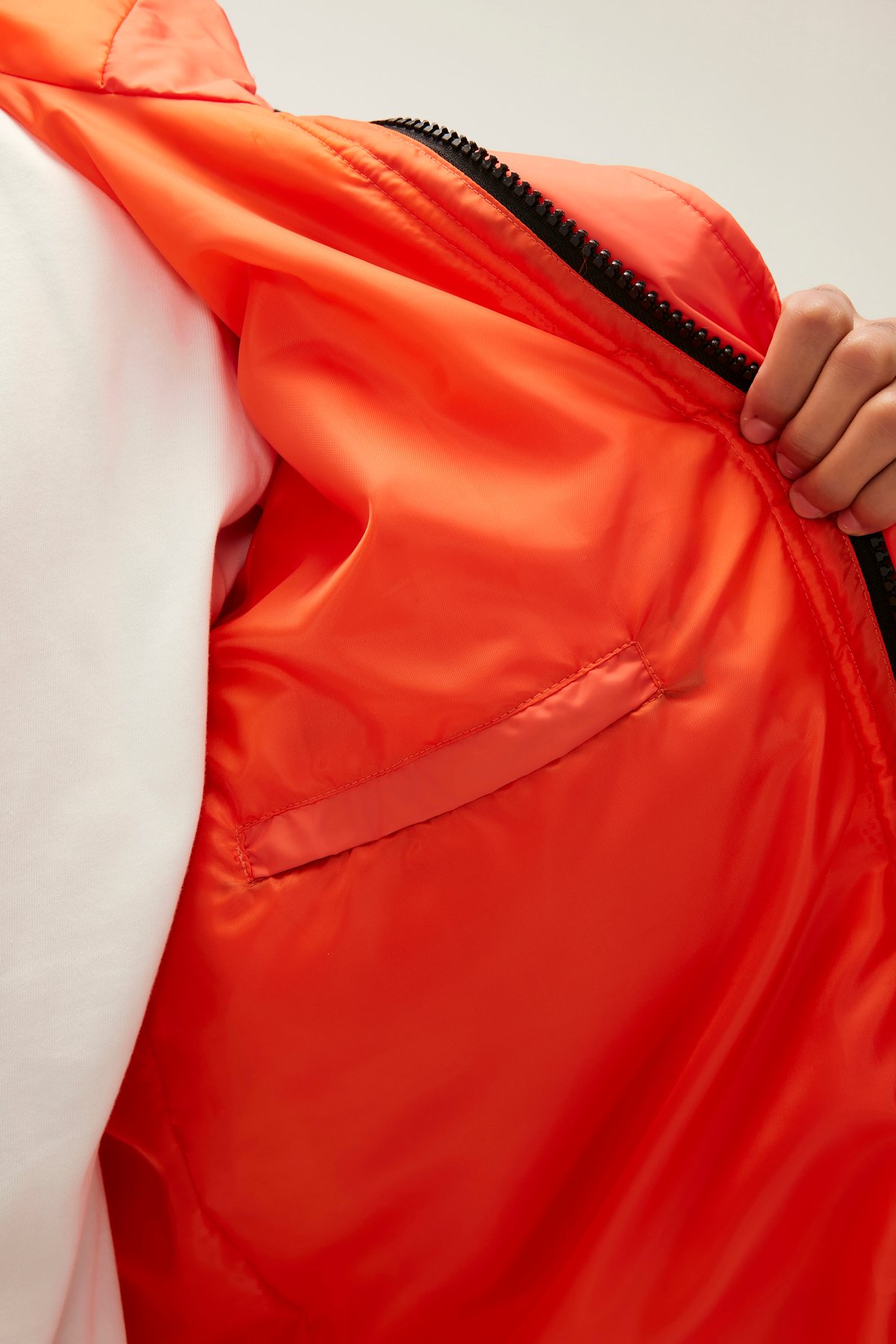 GOOSE TAIL PUFFER ORANGE