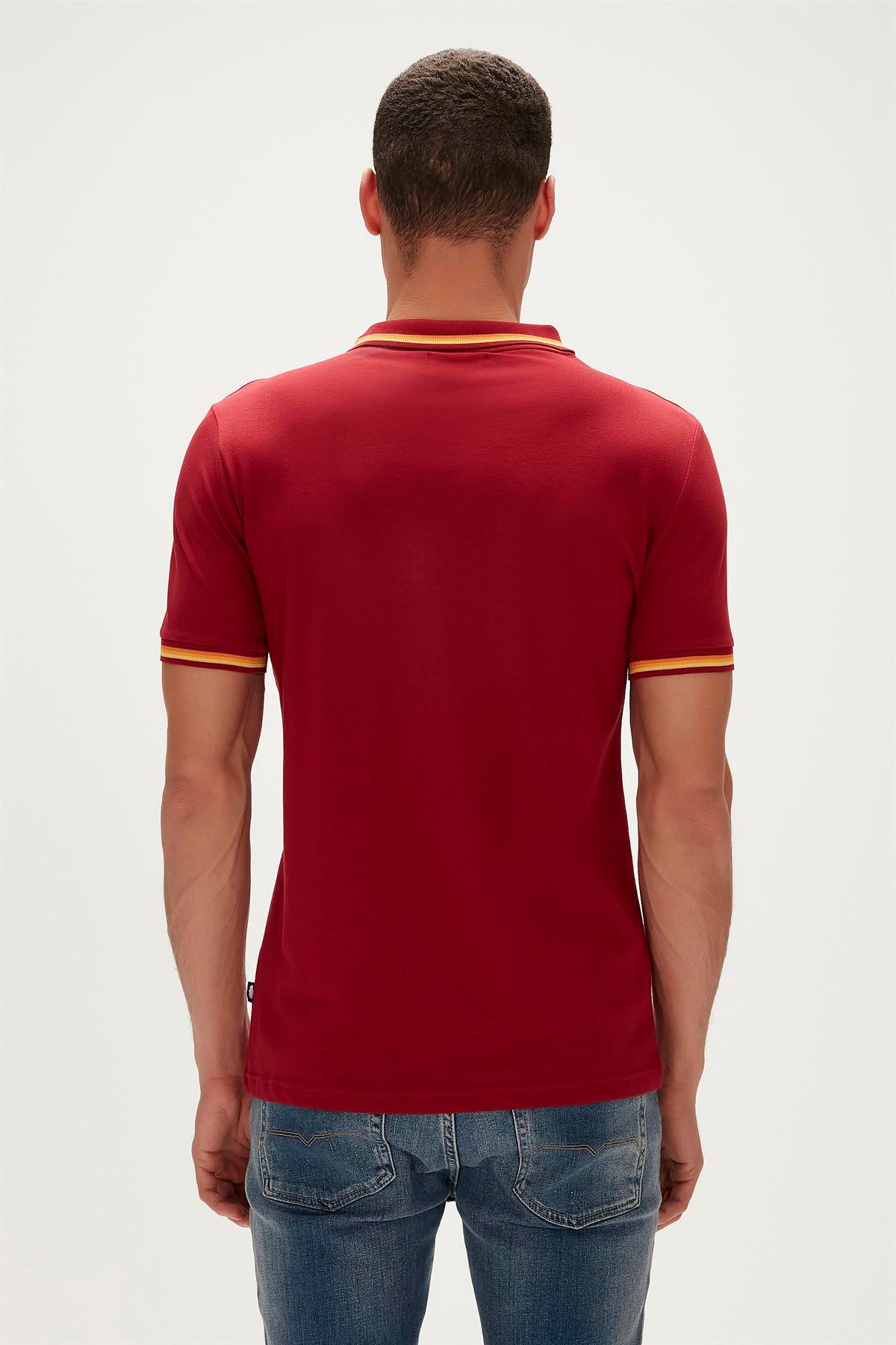 Groove Bordo Polo Yaka Erkek T-Shirt