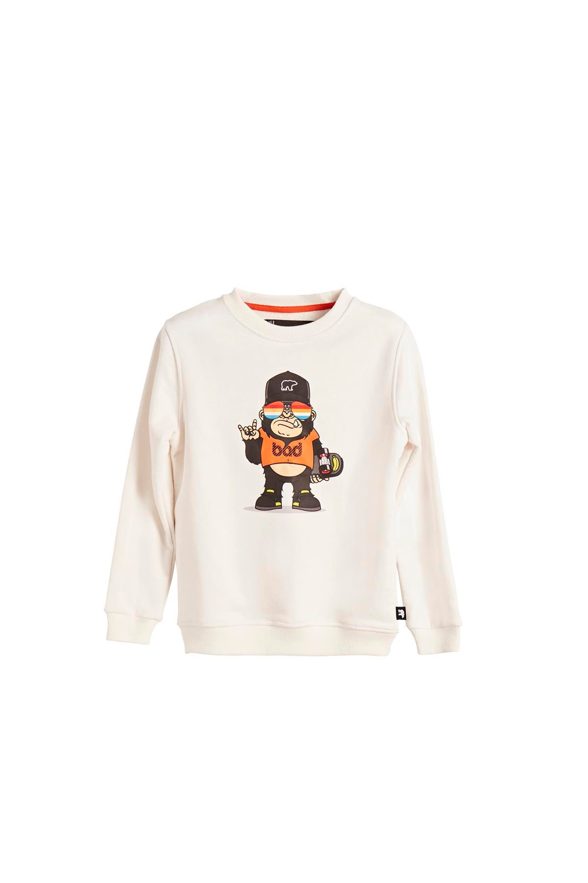 GROOVE CREWNECK JR BEYAZ