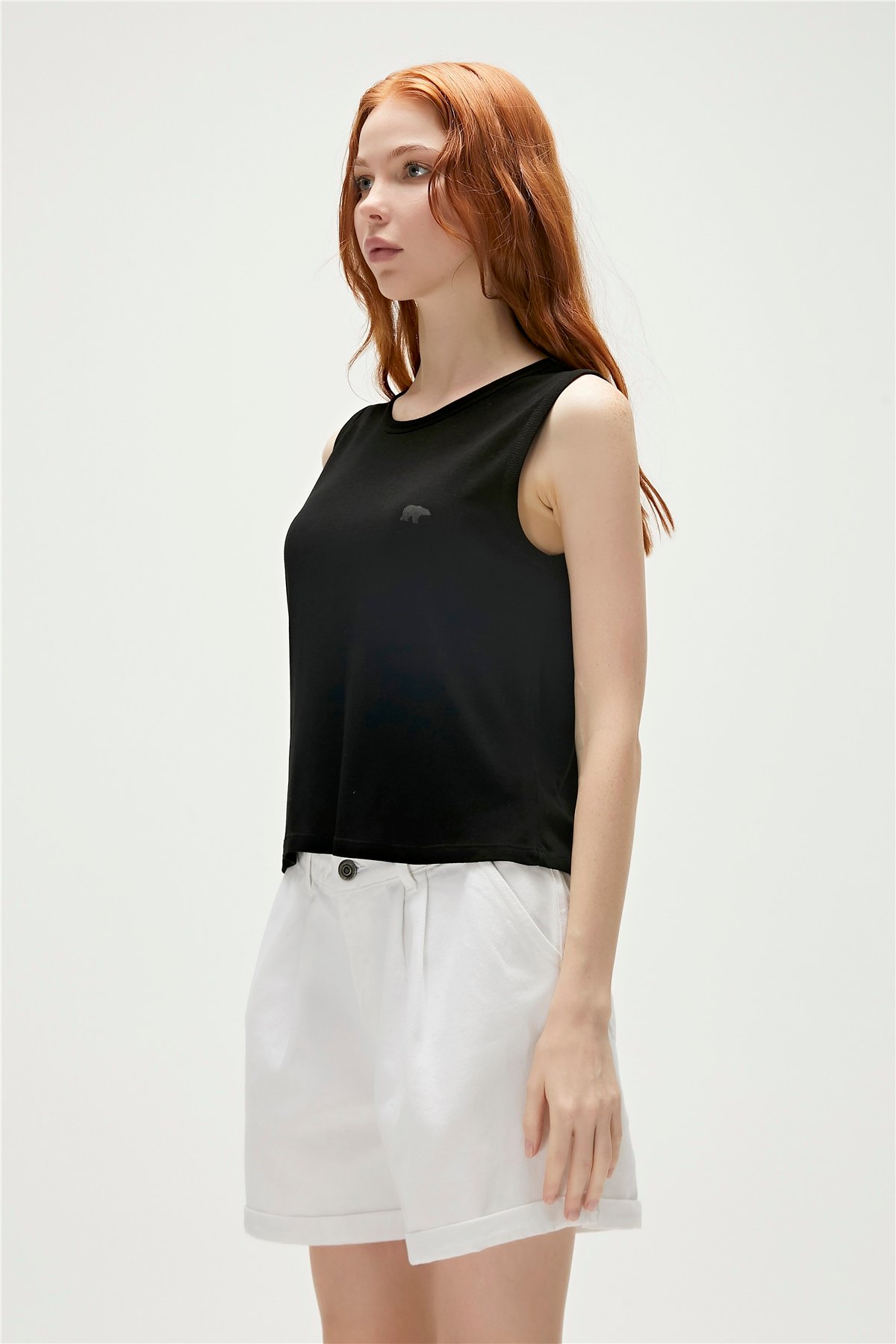 HALLE TANK TOP SİYAH