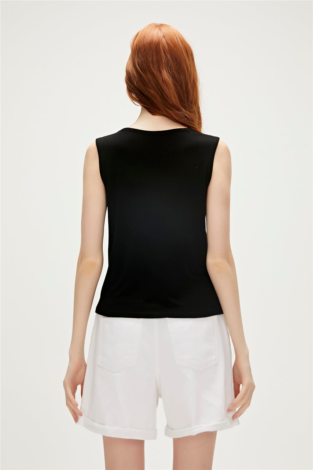 HALLE TANK TOP SİYAH
