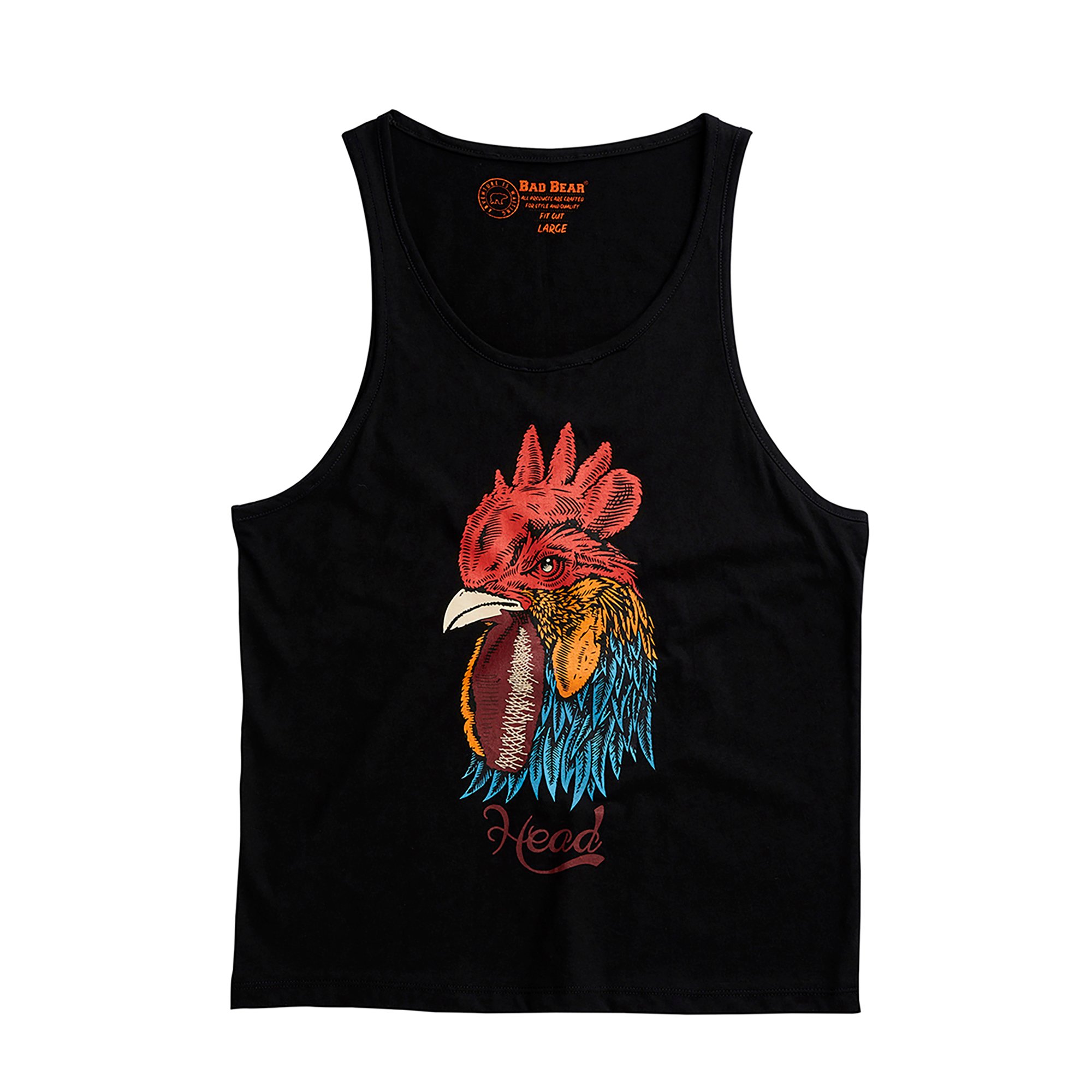 BAD BEARPRINTED TANK-TOPHEAD TT NIGHT