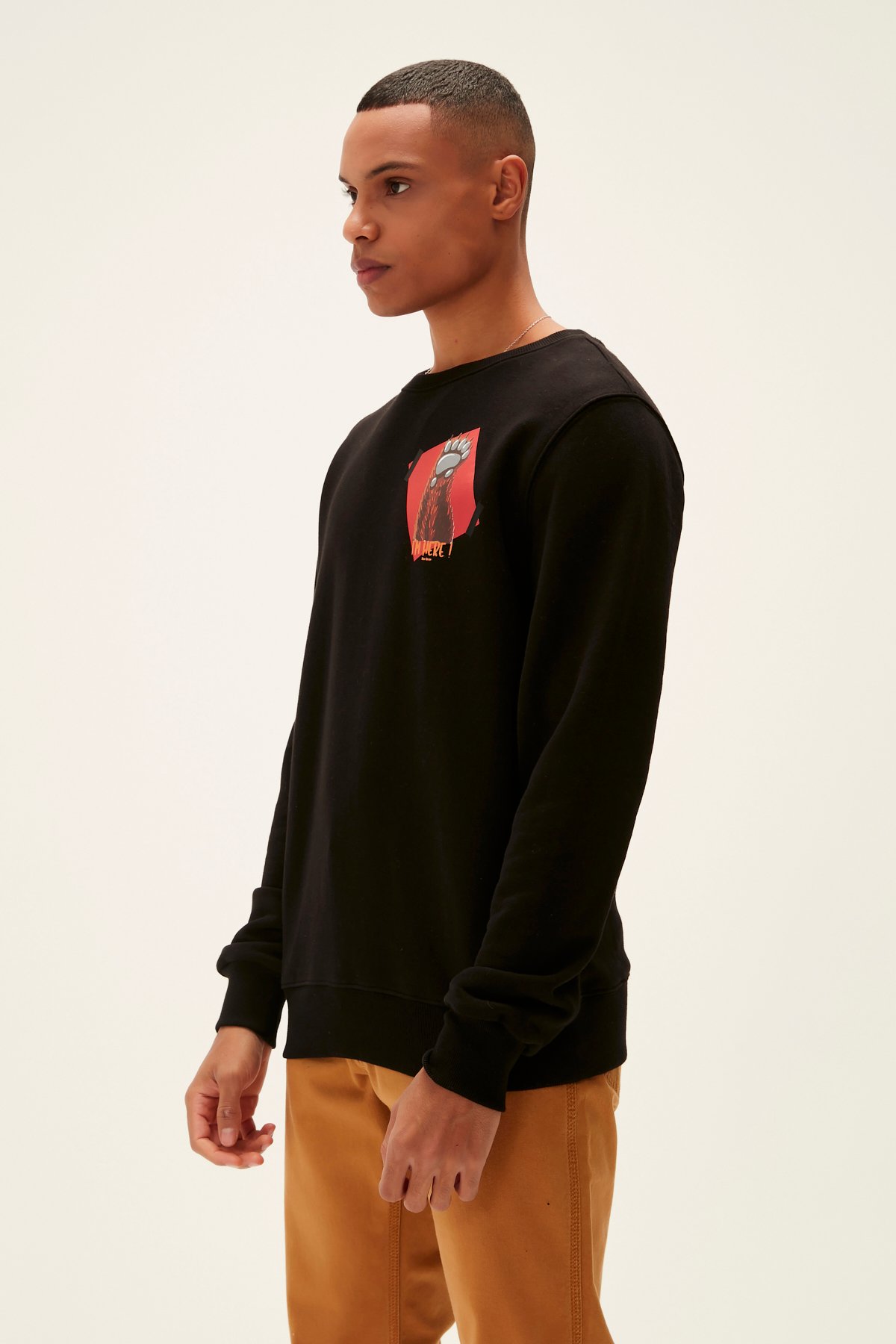HERE CREWNECK NIGHT