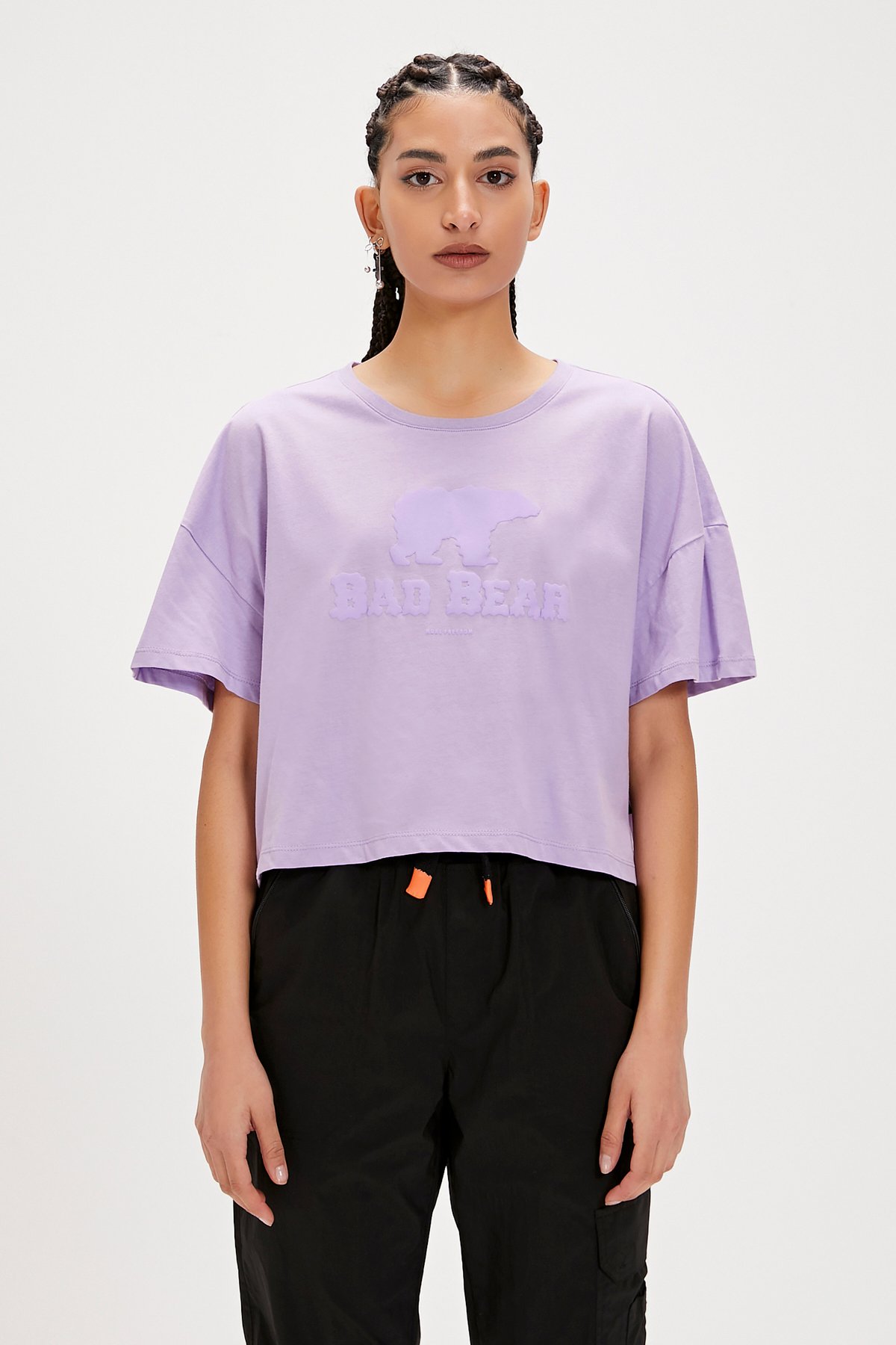 Holly Mor Baskılı Kadın Tişört