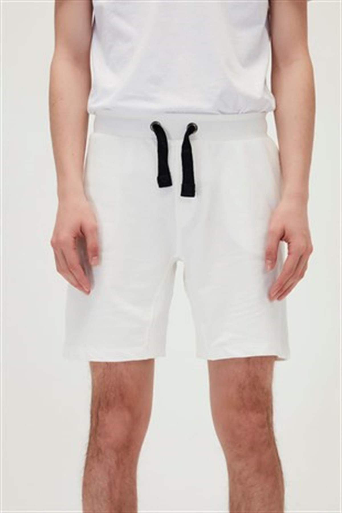 HOLMER SWEATSHORT KING SIZE OFF-WHITE