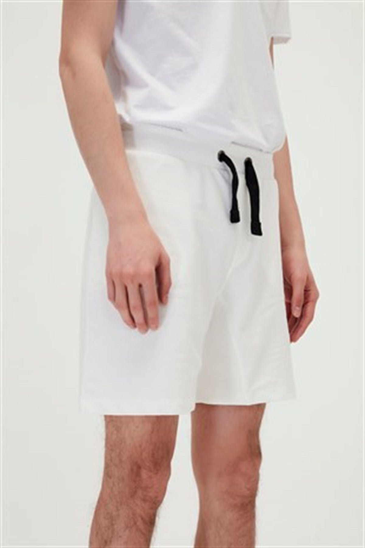 HOLMER SWEATSHORT KING SIZE OFF-WHITE