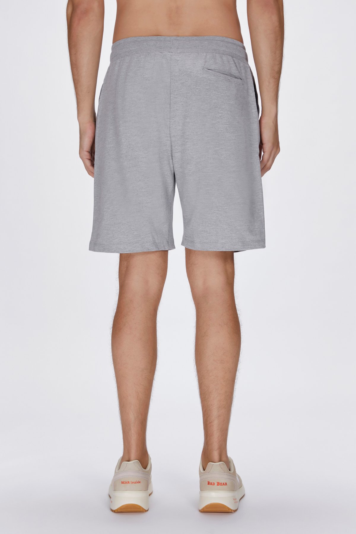 Holmer SweatShorts Gri Melanj Erkek Şort