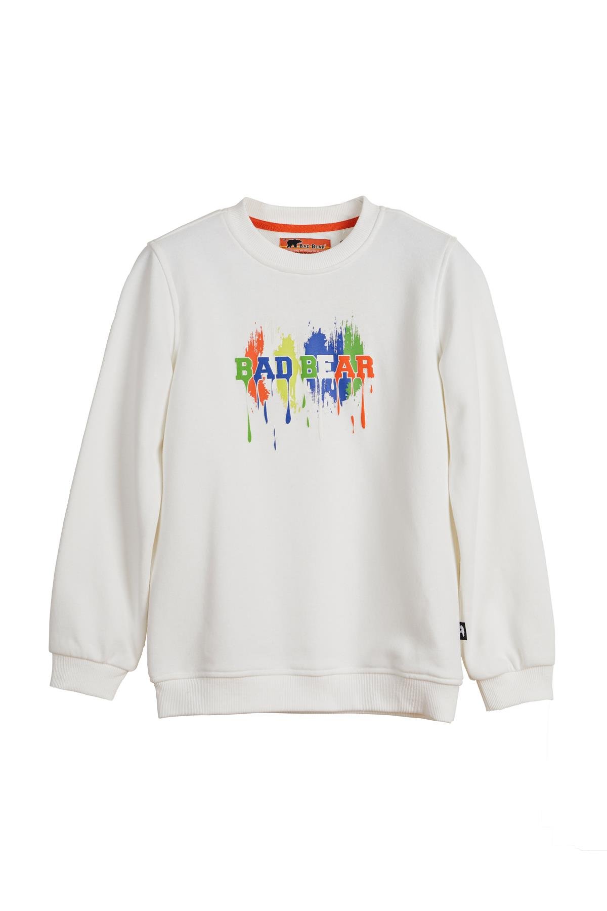 HUED CREWNECK JR PRINTED CREWNECK OFF-WHITE  ÇOCUK SWEATSHIRT HUED CREWNECK JRHUED CREWNECK JR