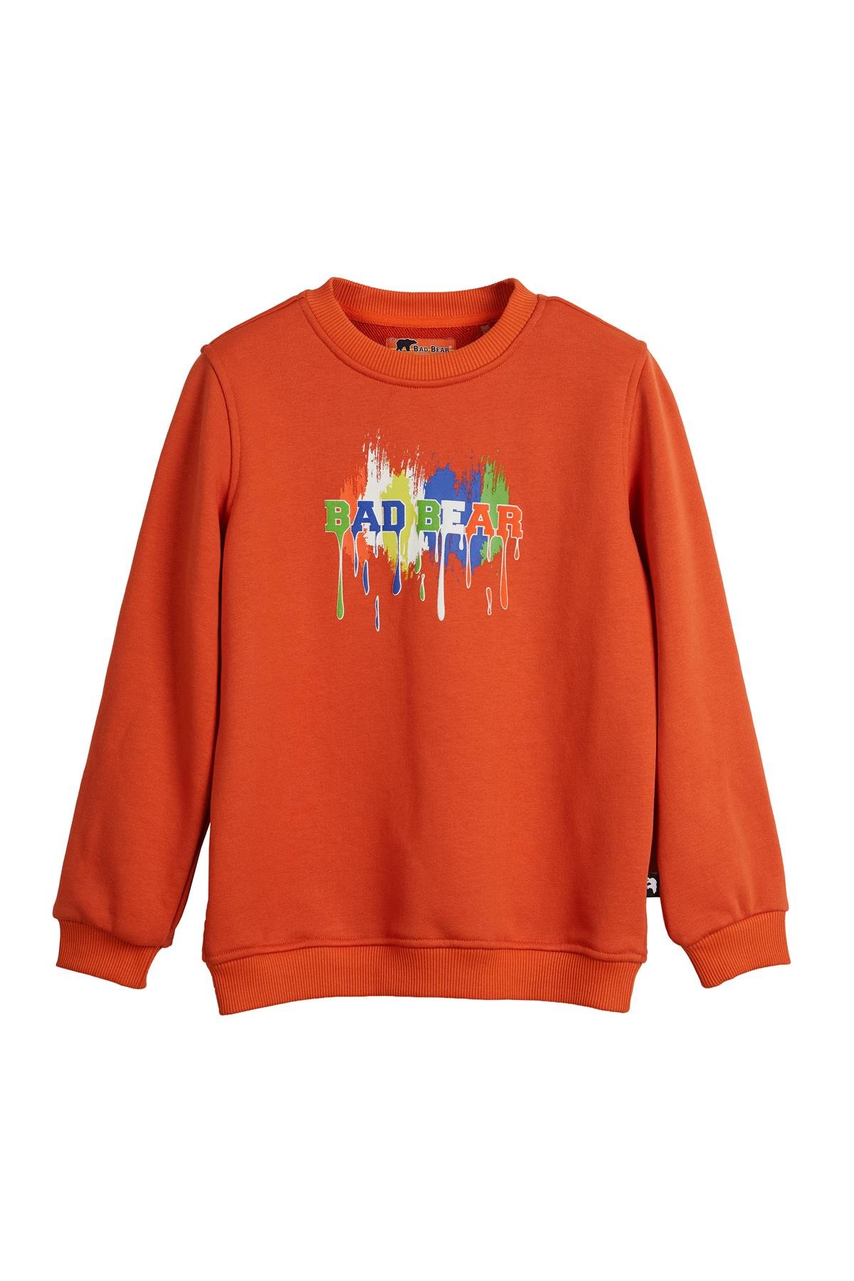 HUED CREWNECK JR PRINTED CREWNECK ORANGE  ÇOCUK SWEATSHIRT HUED CREWNECK JRHUED CREWNECK JR
