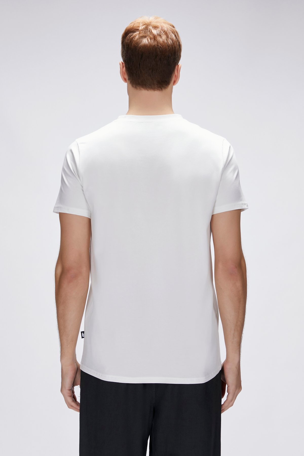Hyper Beyaz Erkek Baskılı Tişört