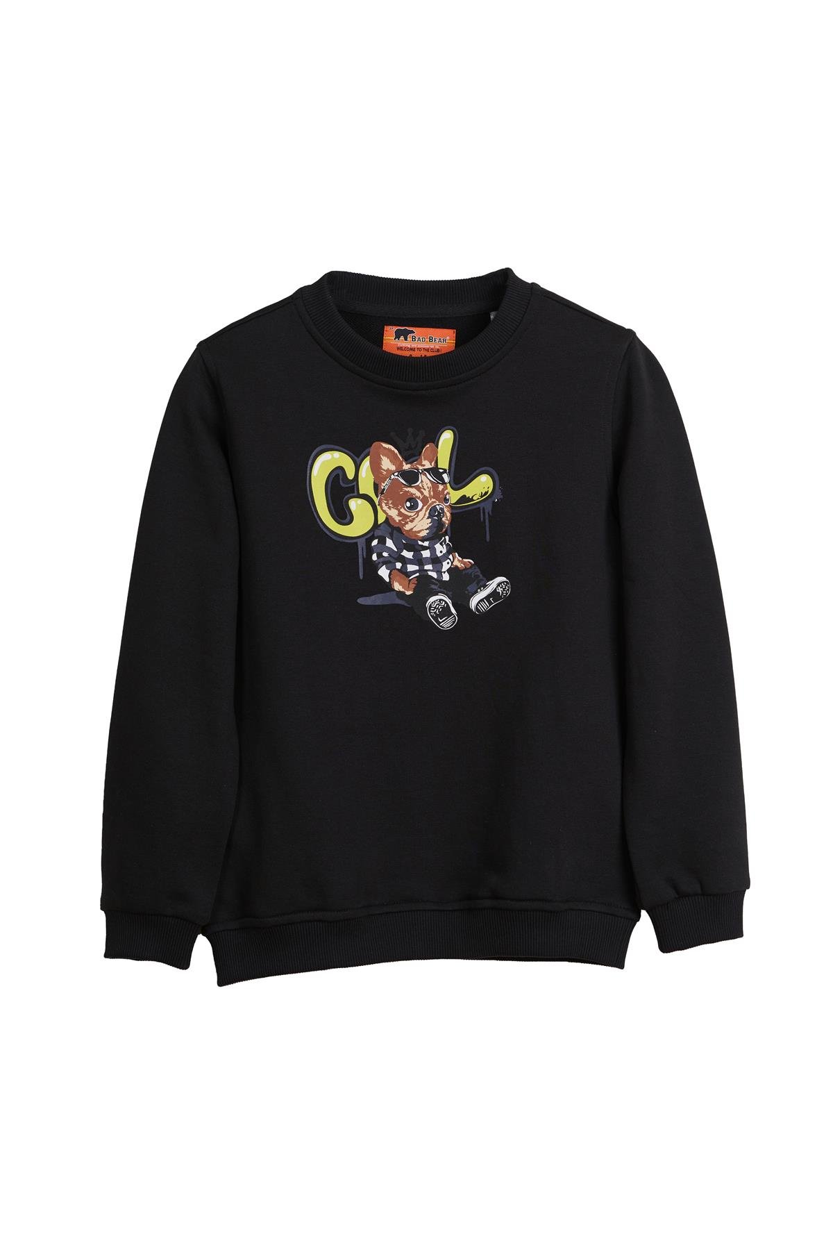 JAVED CREWNECK JR PRINTED CREWNECK NIGHT  ÇOCUK SWEATSHIRT JAVED CREWNECK JRJAVED CREWNECK JR