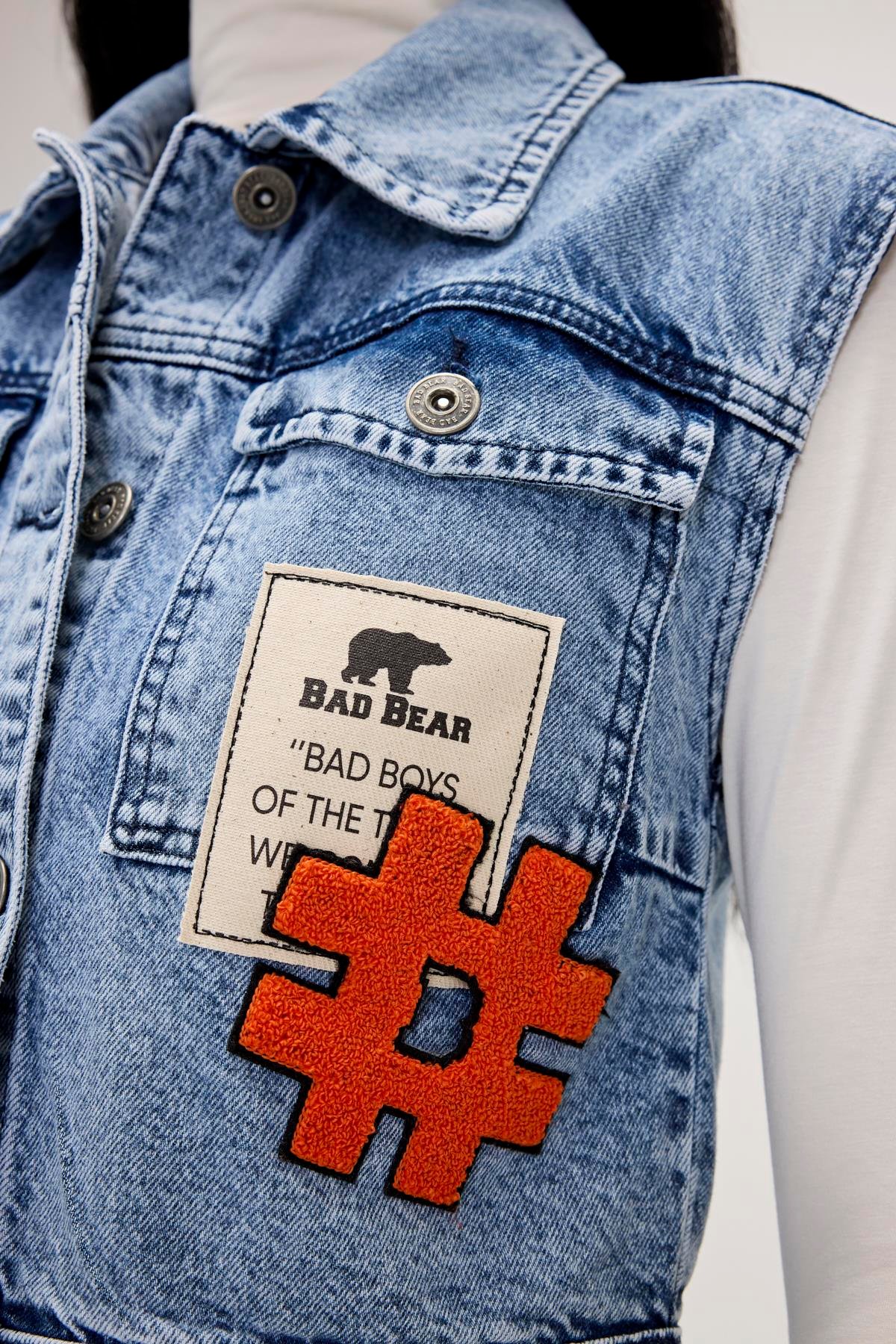 JOANNE DENIM VEST MAVİ