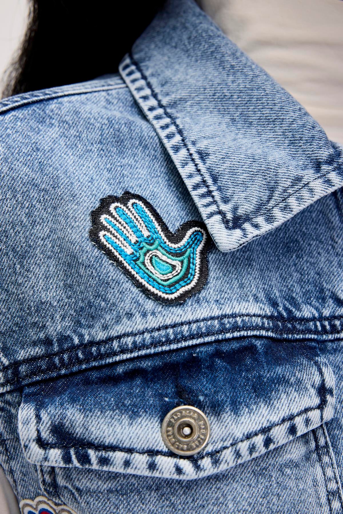 JOANNE DENIM VEST MAVİ