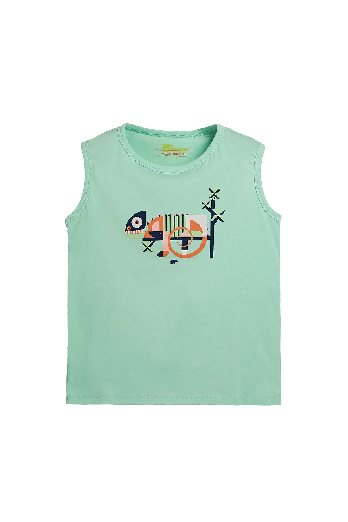 JONAH TANK-TOP JR PRINTED TANK-TOP GREEN FIG  KIDS TANK-TOP JONAH TANK-TOP JRJONAH TANK-TOP JR
