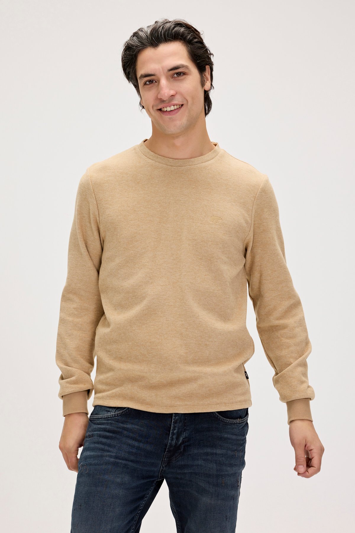 KANE CREWNECK BEJ