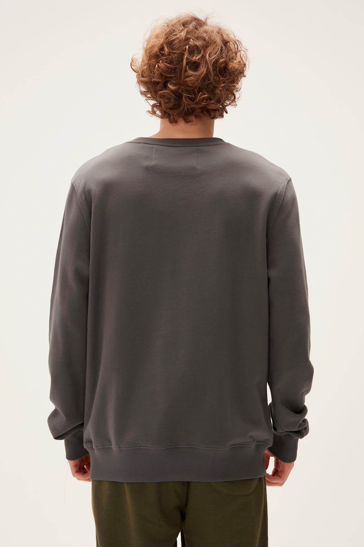 KANGAROO CREWNECK ASPHALT