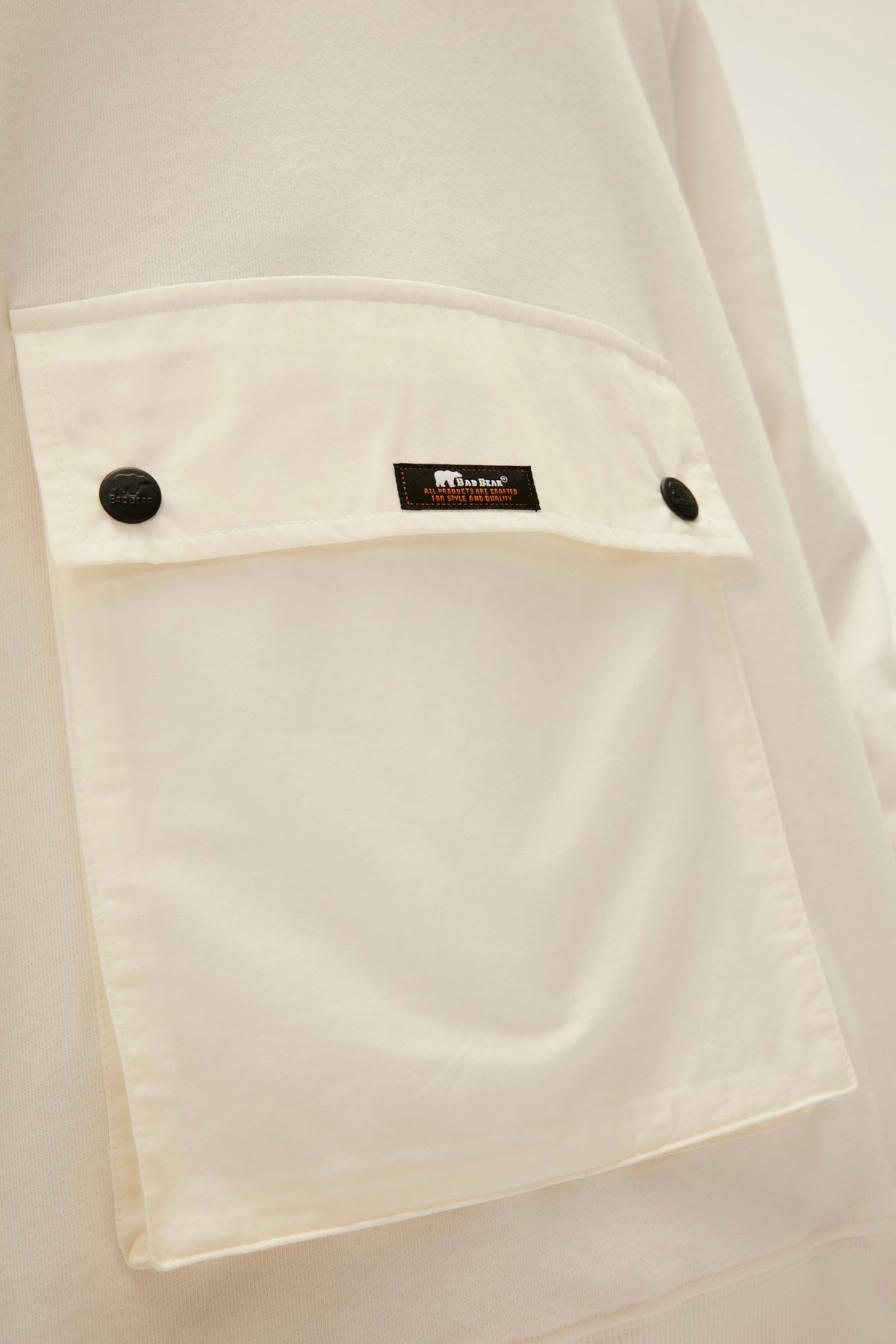 KANGAROO CREWNECK MARSHMALLLOW