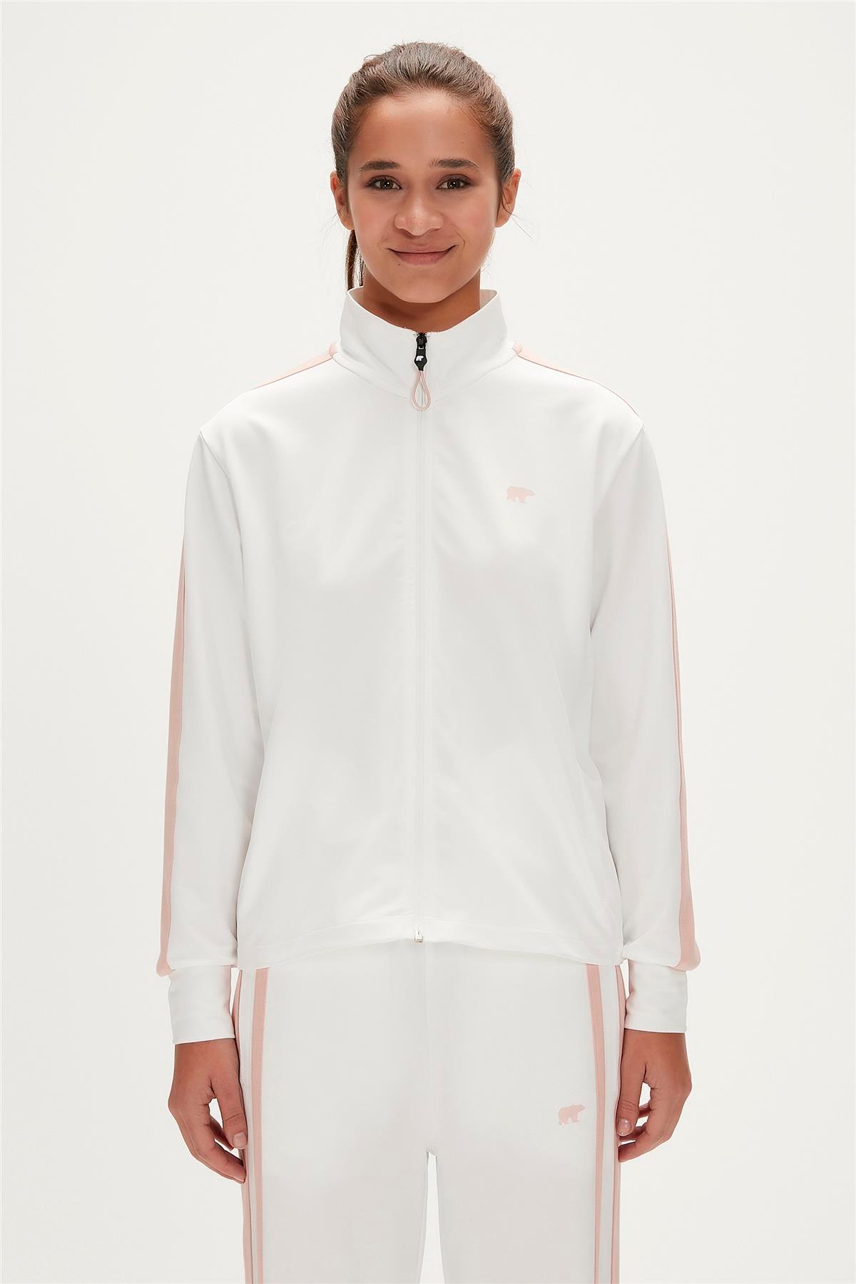 KATE FULL ZIP BEYAZ