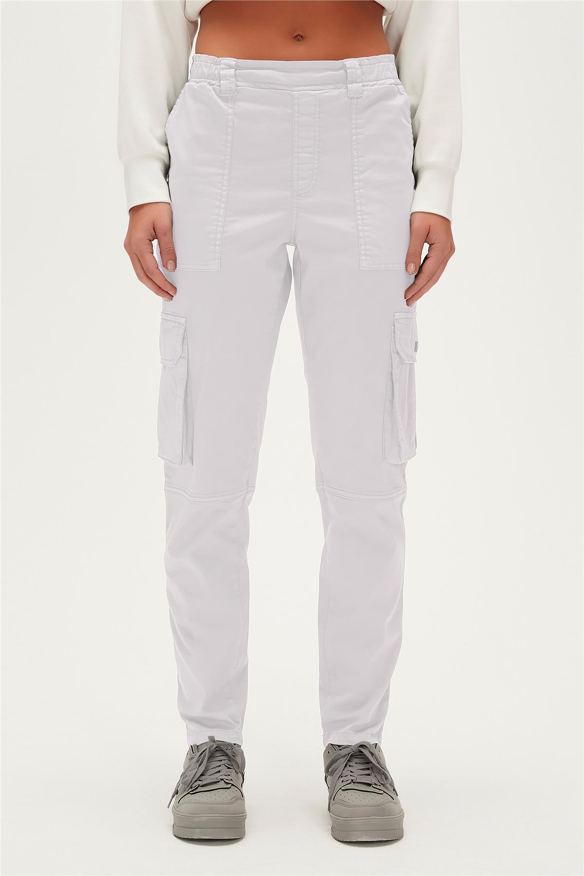 LARA CARGO PANTS CARGO PANTS OFF-WHITE BELİRTİLMEMİŞ KADIN PANTS LARA CARGO PANTSLARA CARGO PANTS