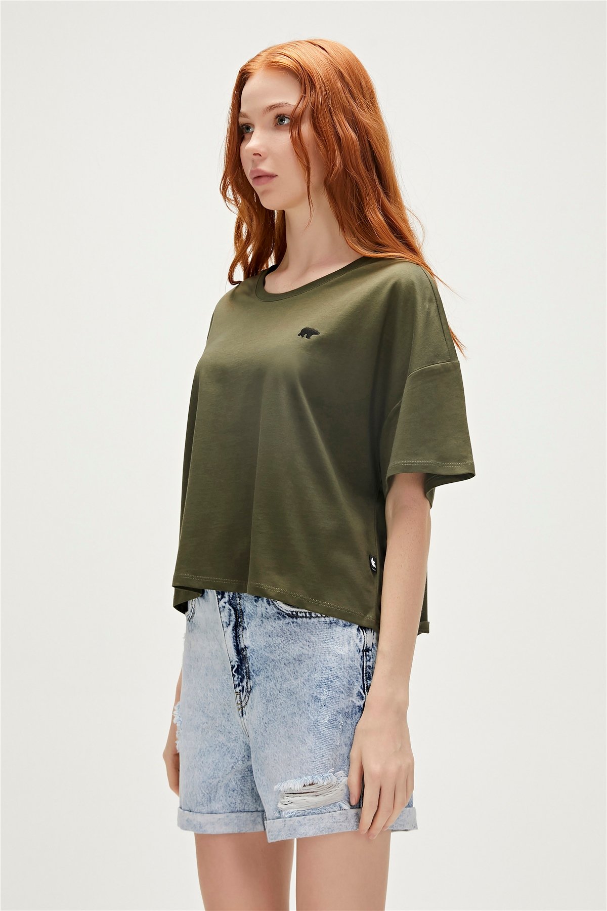 LARA T-SHIRT HAKİ