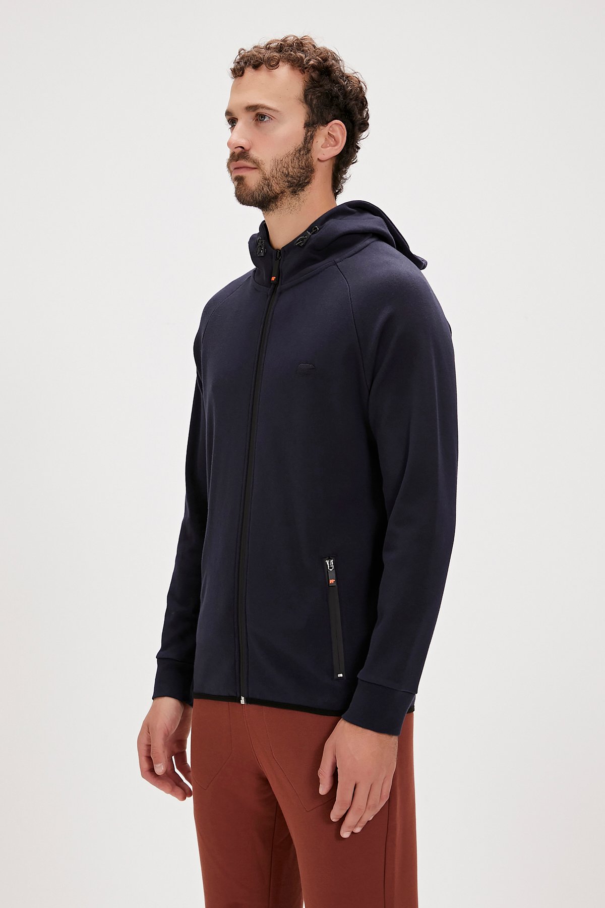 LEO FULL ZIP LACİVERT