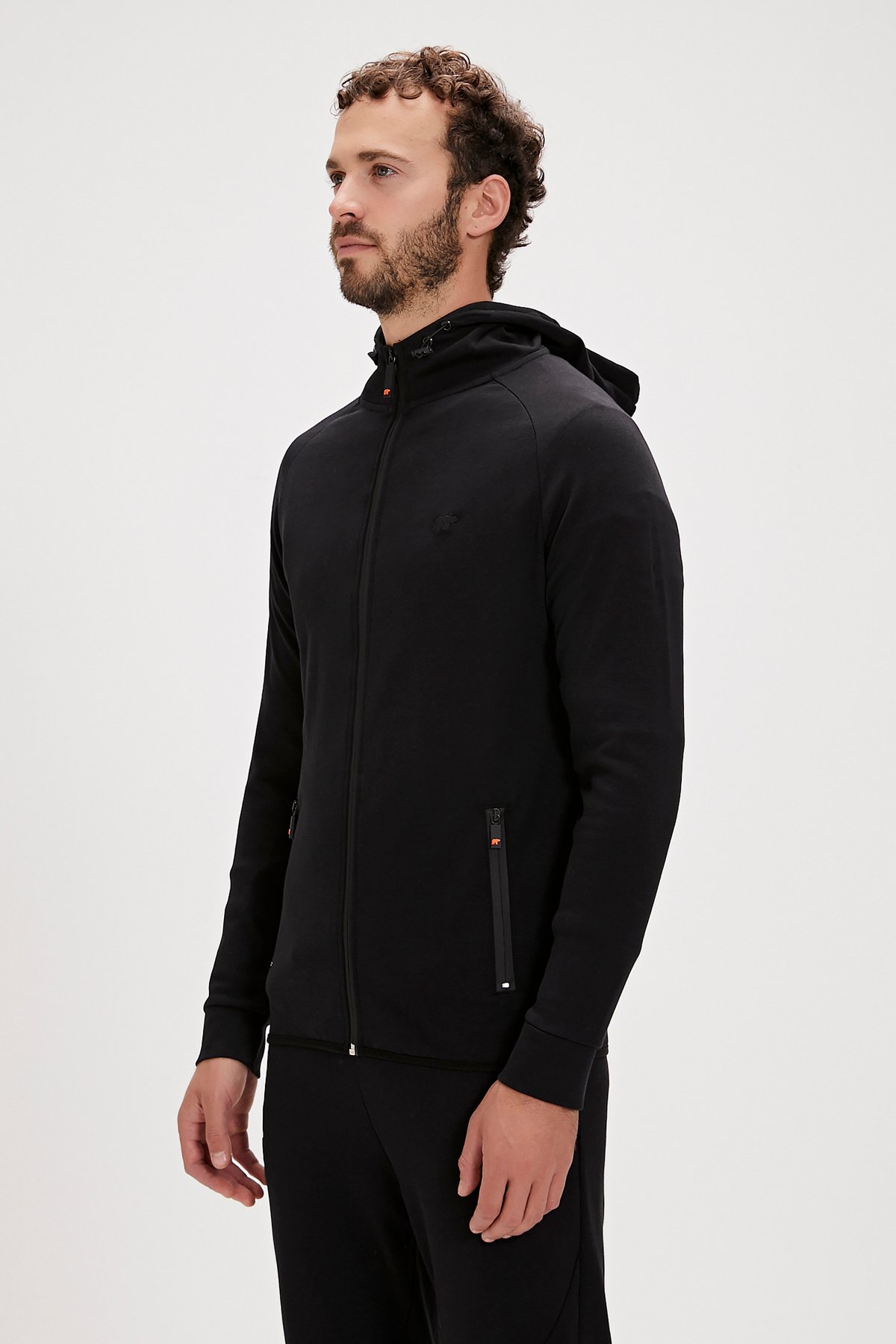 LEO FULL ZIP SİYAH