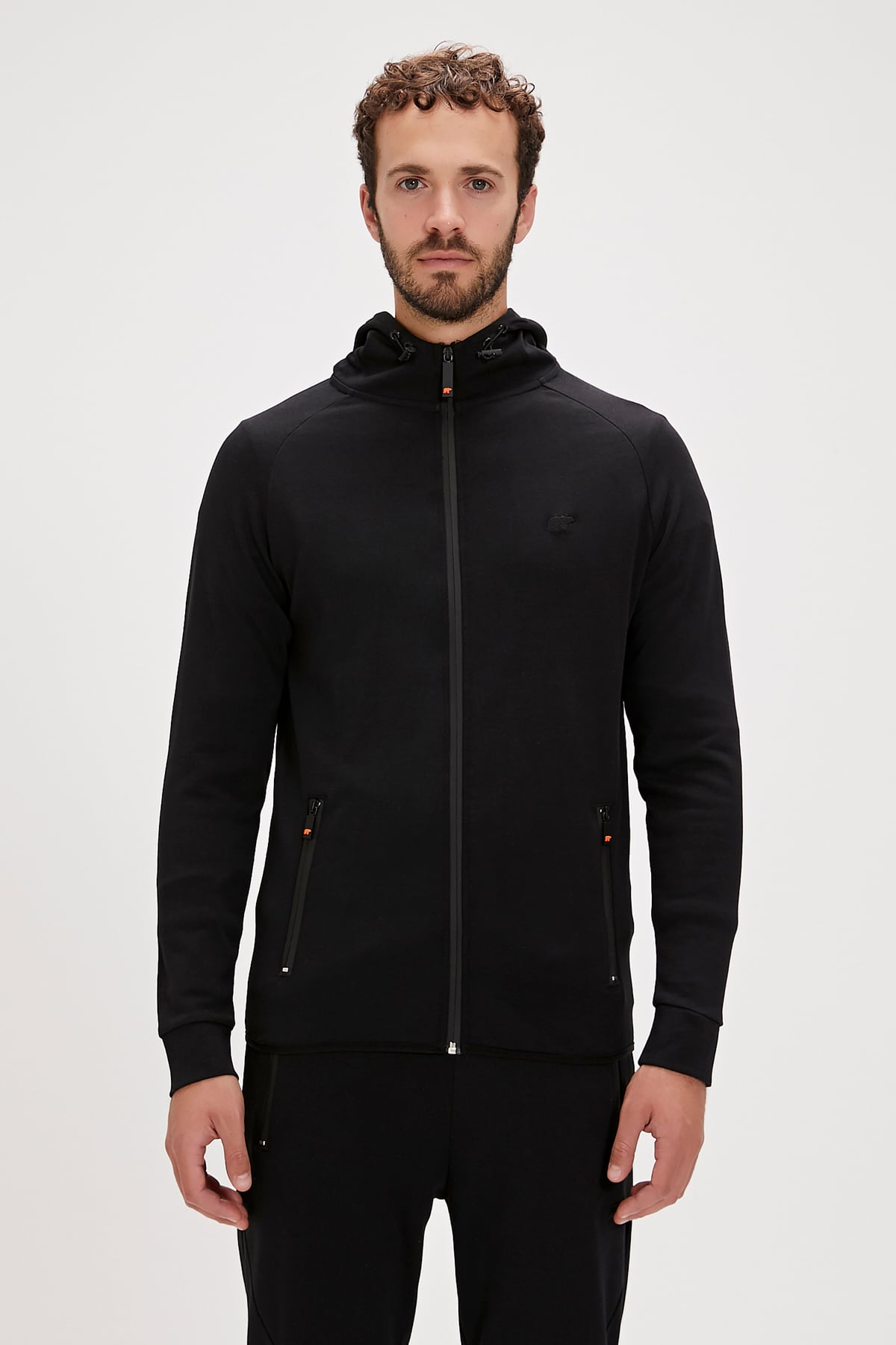 LEO FULL ZIP SİYAH