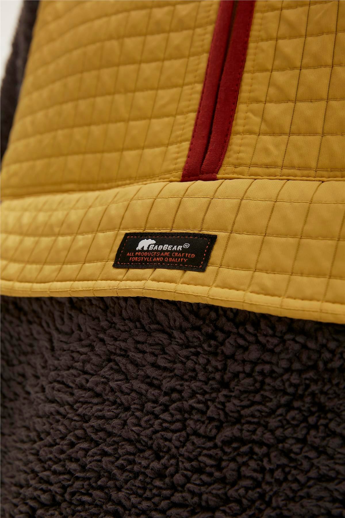 LEONARD HALF ZIP PLUSH ANTRASİT