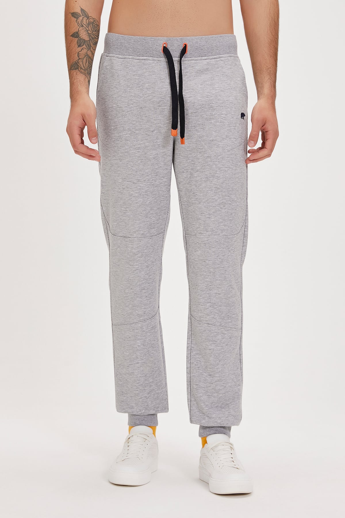LESS PLAIN SWEATPANT GRİ MELANJ