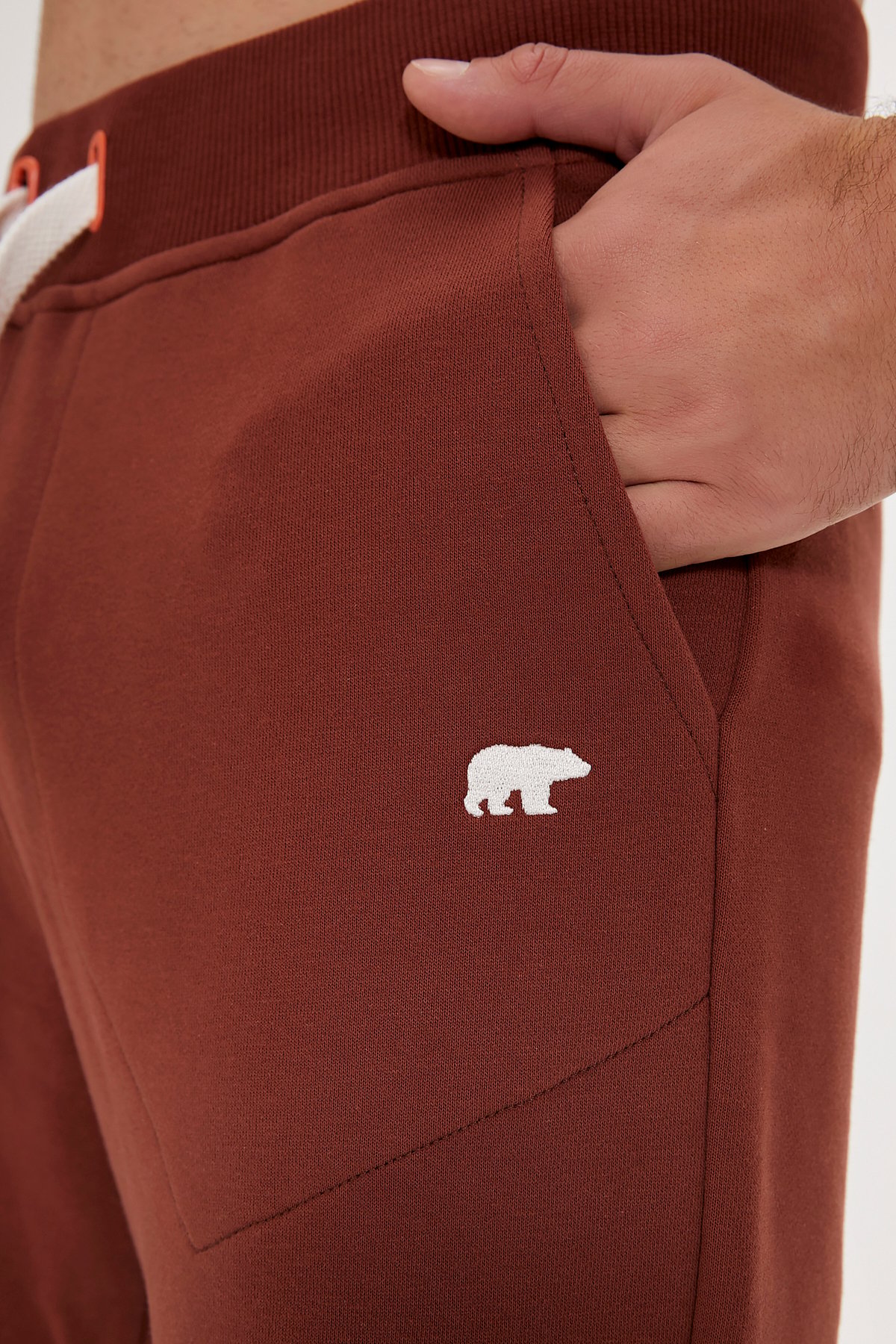 LESS PLAIN SWEATPANT KAHVERENGİ