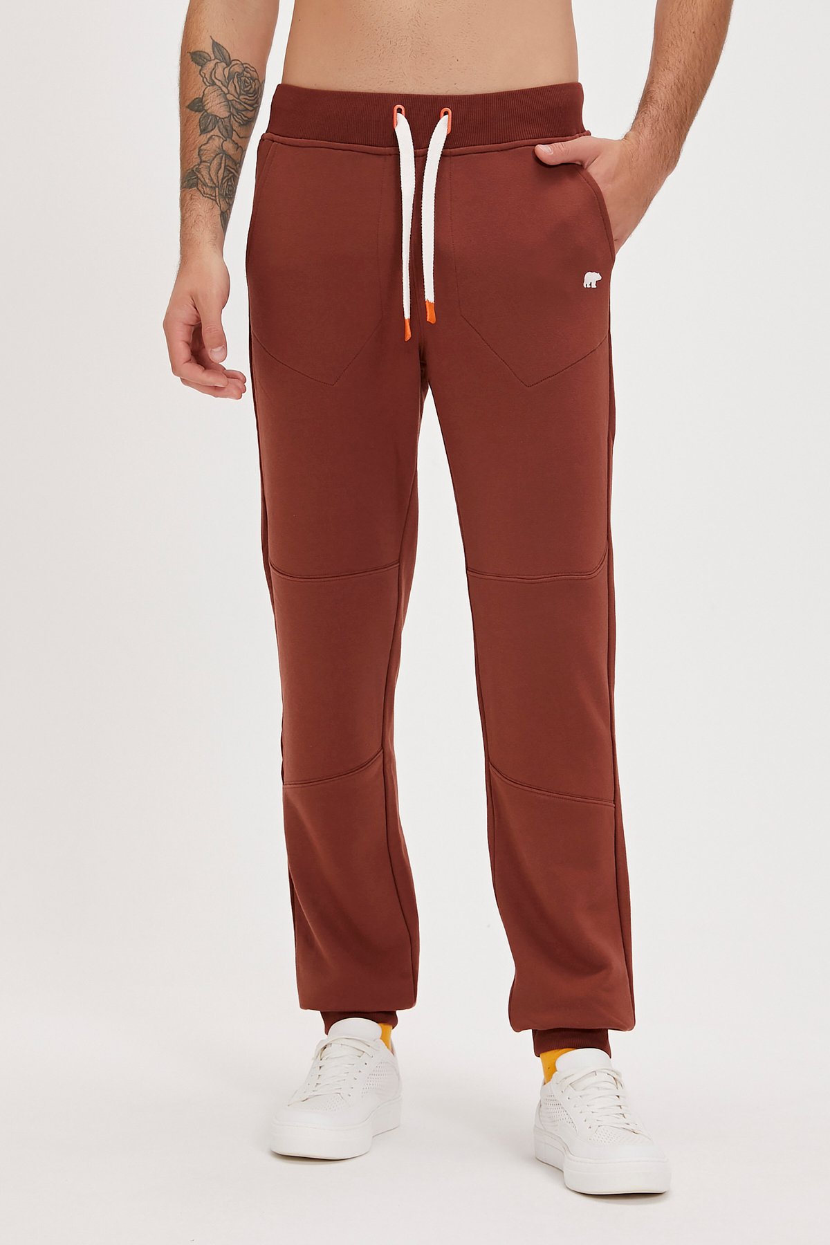 LESS PLAIN SWEATPANT KAHVERENGİ