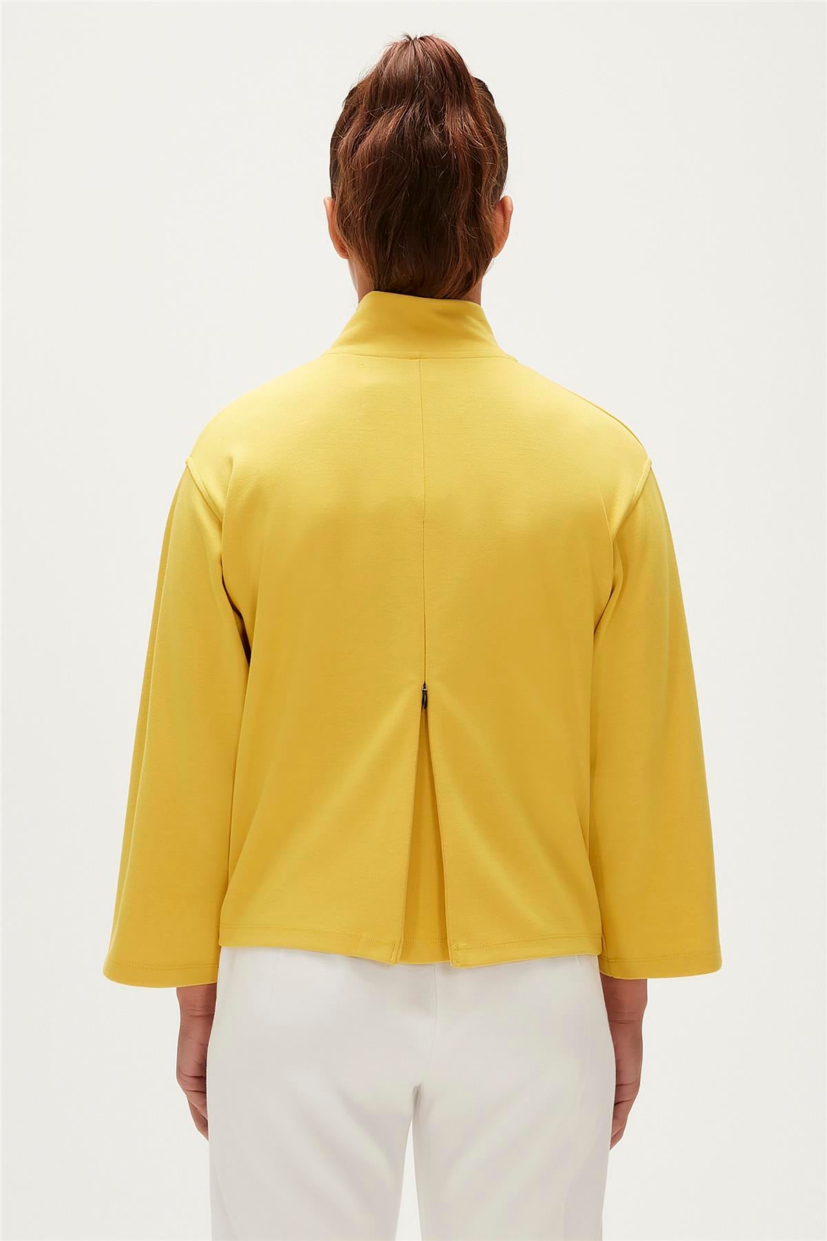 LEXI HALF ZIP ELMA SARISI