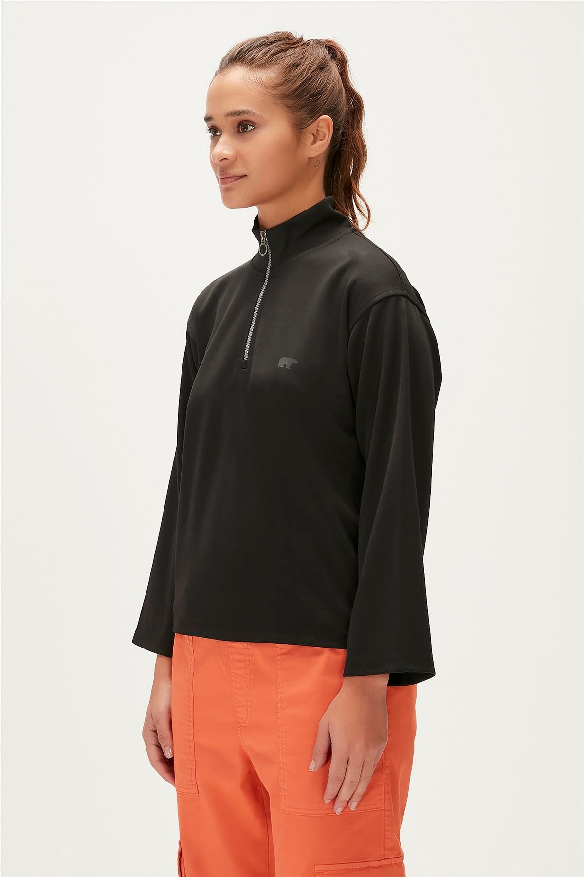 LEXI HALF ZIP SİYAH