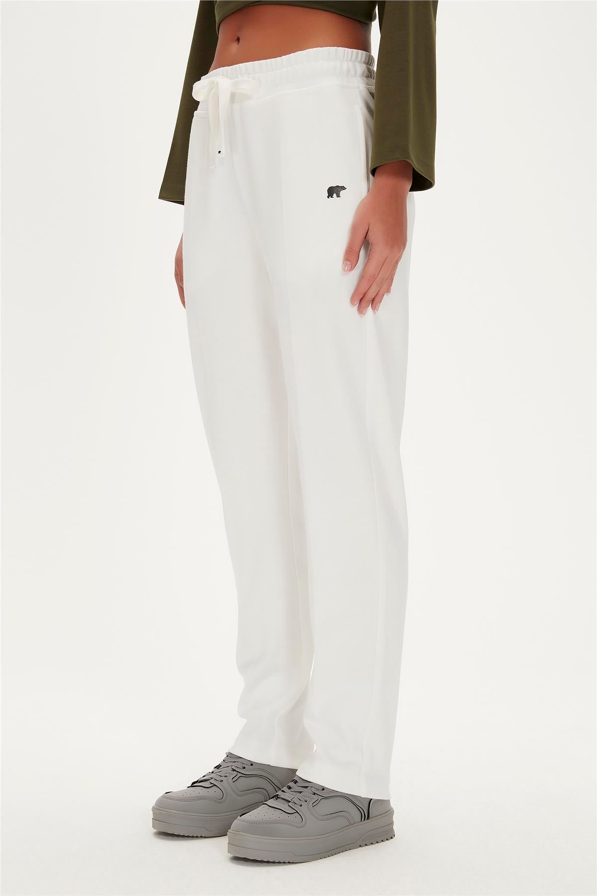 LEXI SWEATPANT BEYAZ