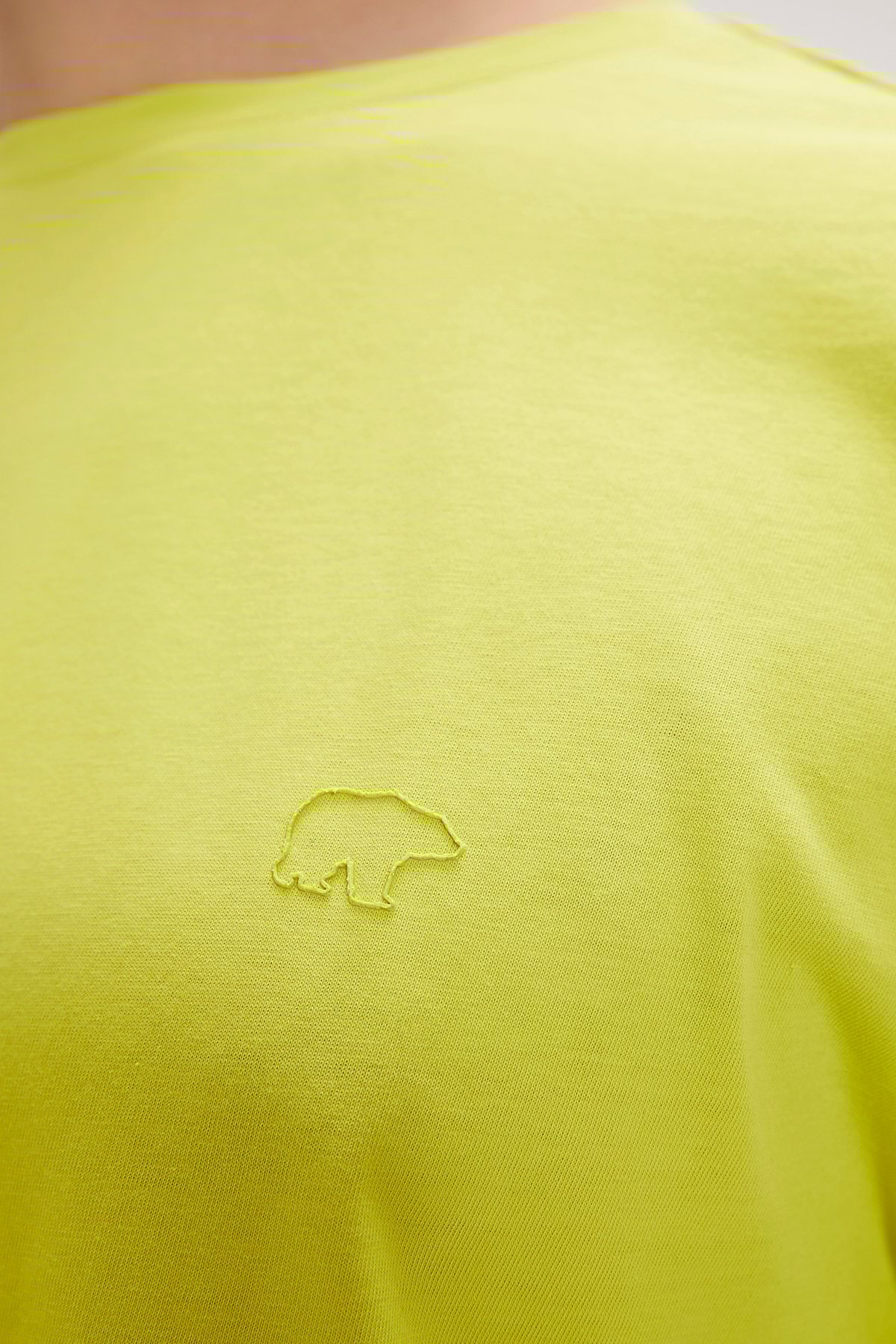 Liber Yeşil Logo Baskılı Basic Erkek Tişört