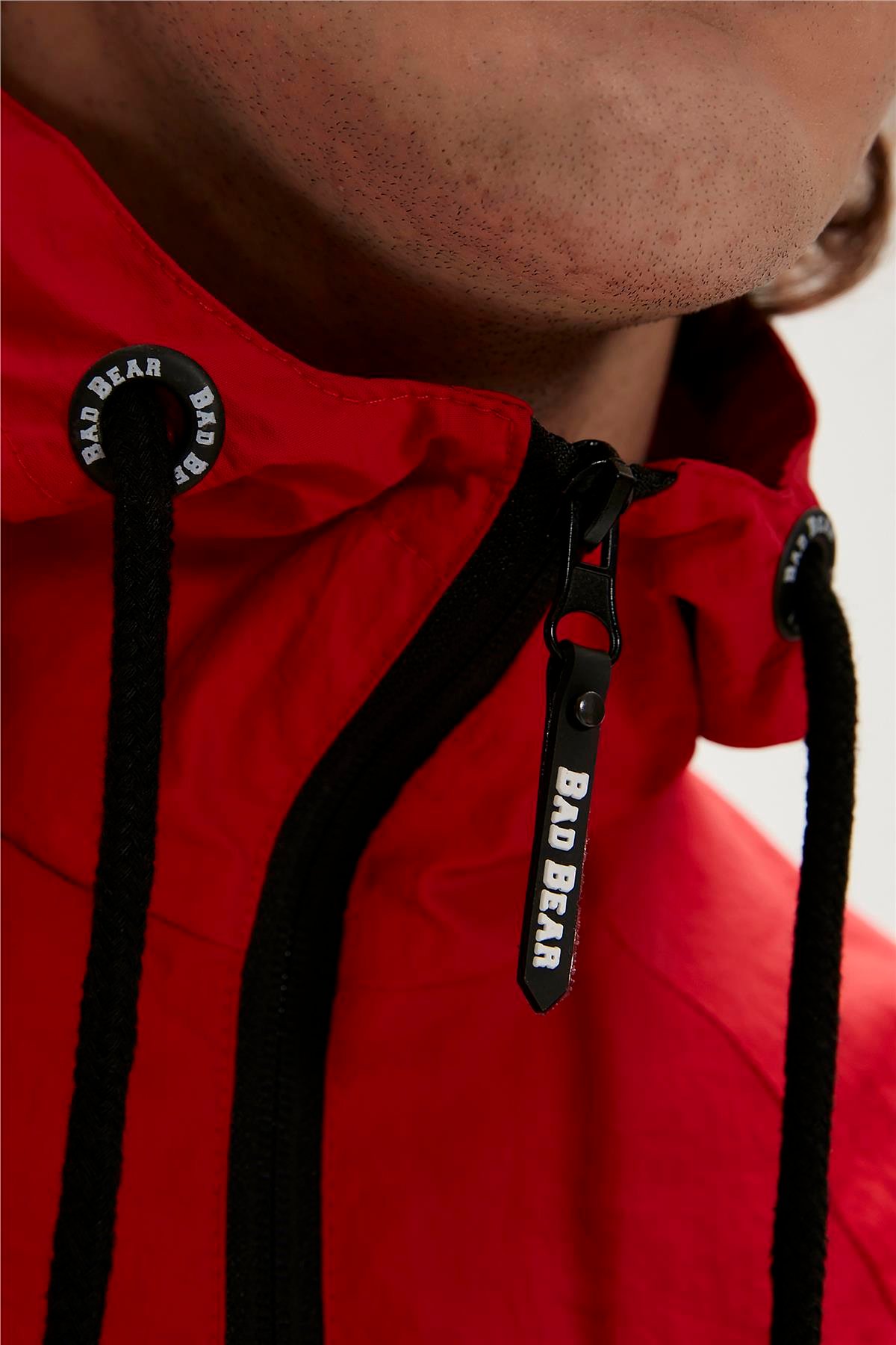 Linea Crimson Red Men's Windbreaker