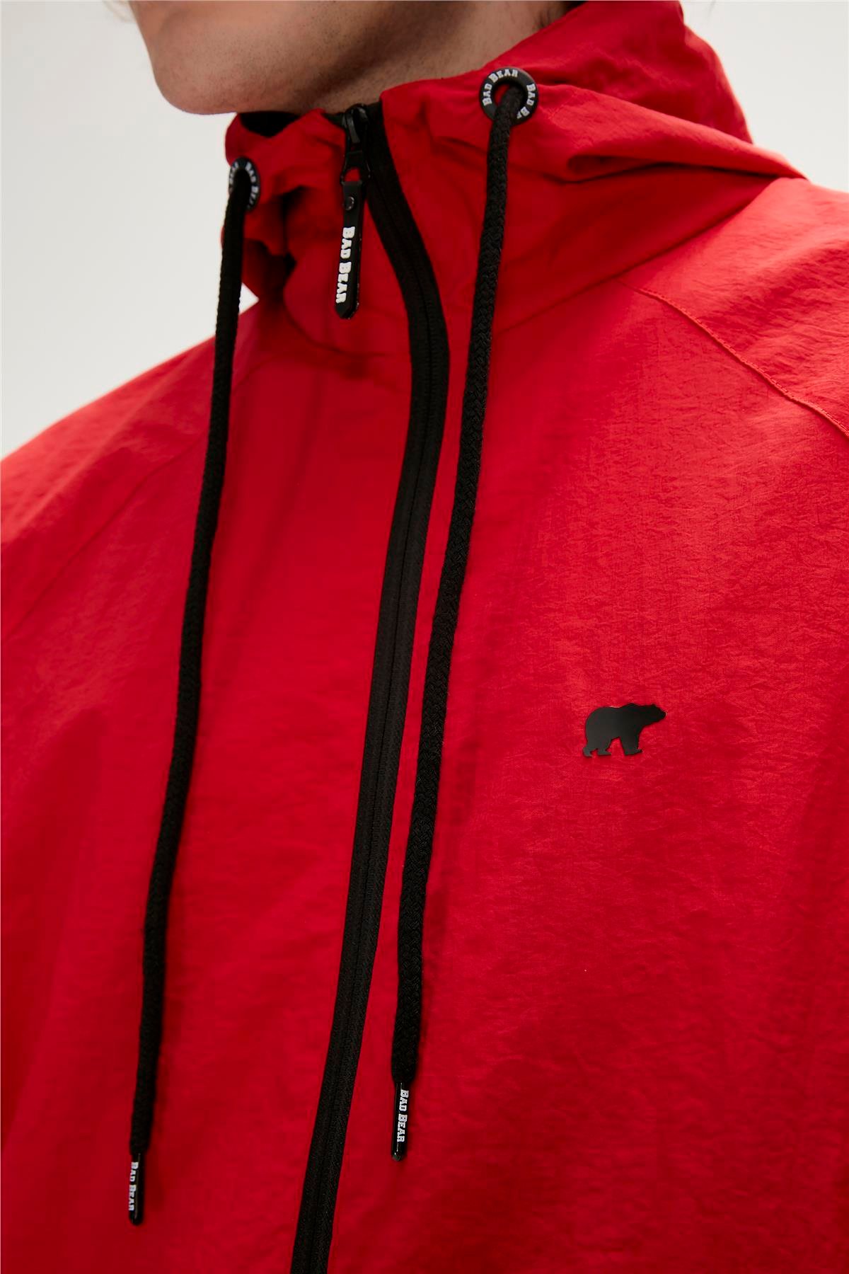 Linea Crimson Red Men's Windbreaker