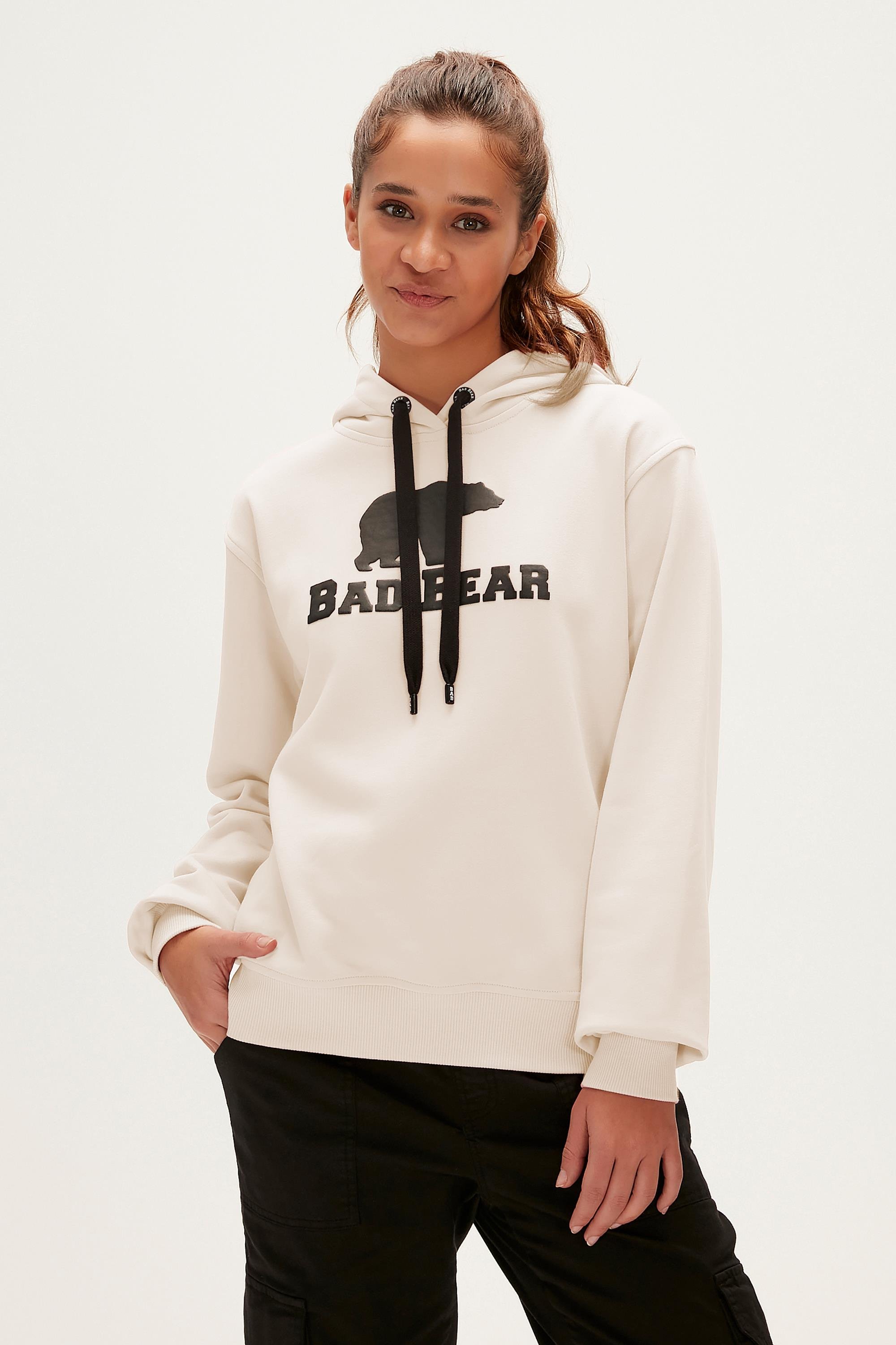LOGO HOODIE BEYAZ
