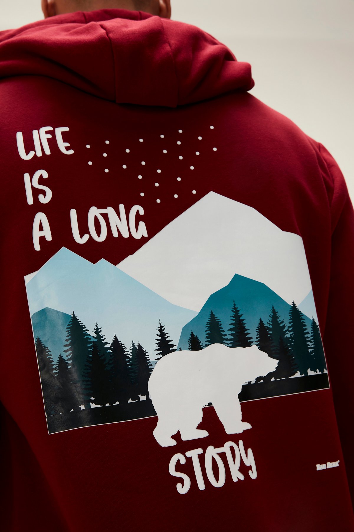 LONG STORY HOODIE LAVA