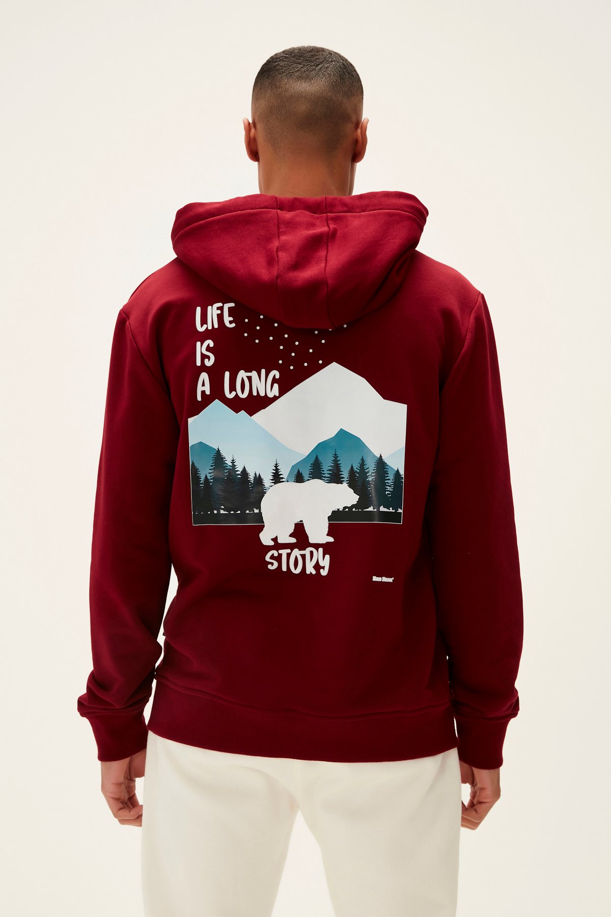 LONG STORY HOODIE LAVA