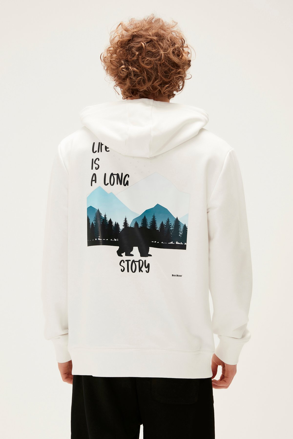 LONG STORY HOODIE OFF-WHITE