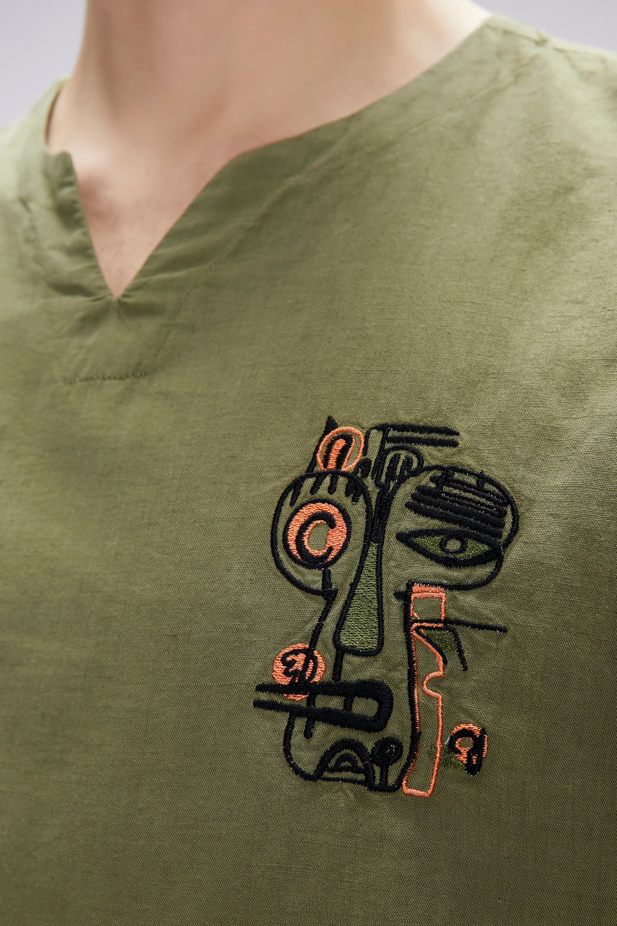 Loyd Haki Erkek Gömlek