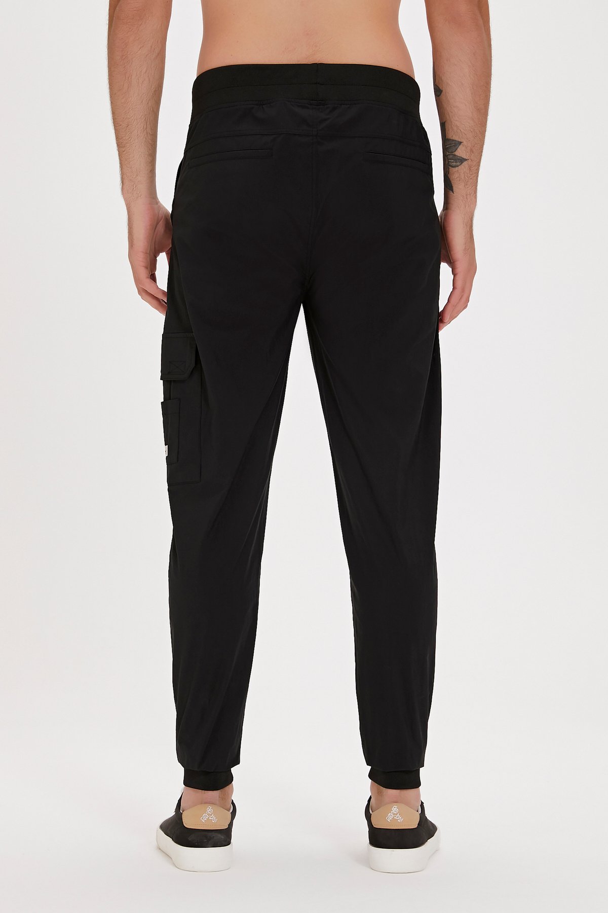 Lucas Siyah Kargo Cepli Erkek Pantolon